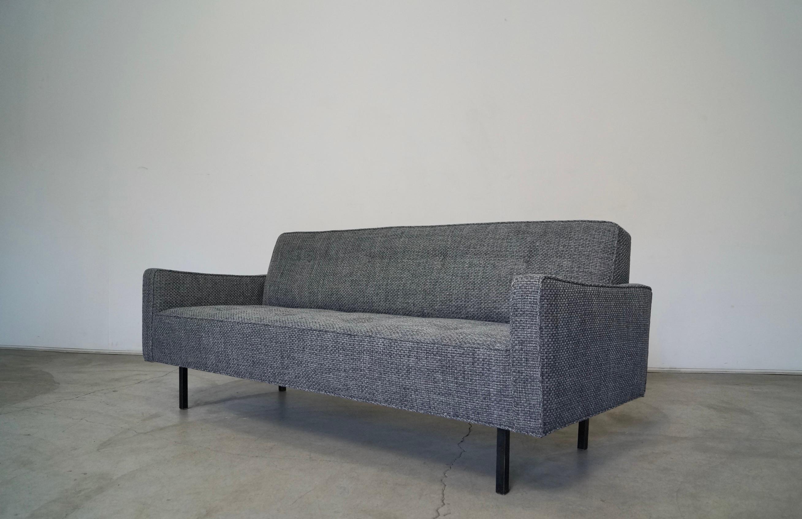 Mid-20th Century 1960's Mid-Century Modern George Nelson Style Sofa For Sale