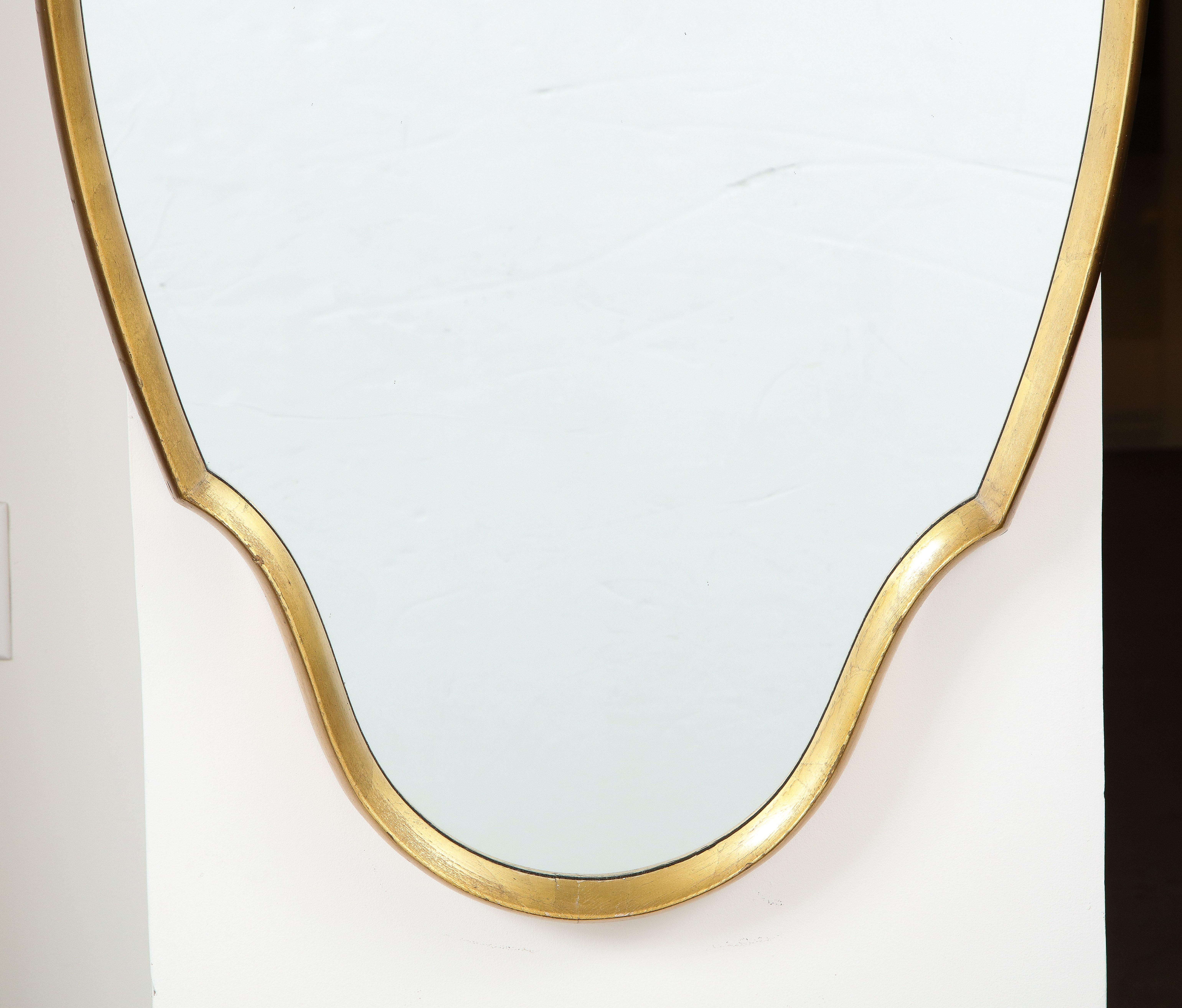 1960's Mid-Century Modern Gold Leaf Mirror in the Style of La Barge For Sale 4