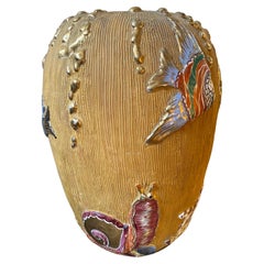 1960s Mid-Century Modern Hand-Crafted Ceramic Italian Vase