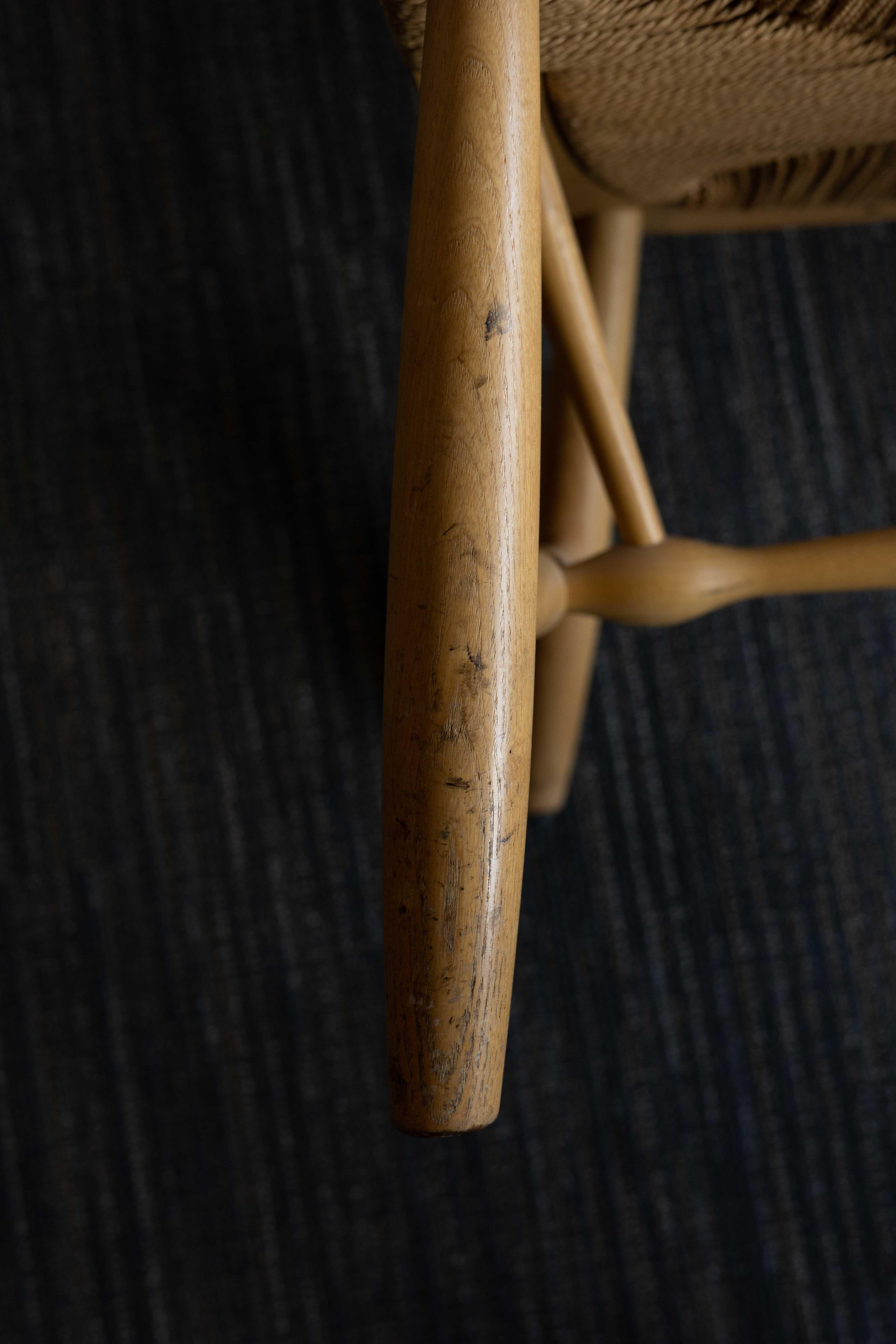 Hans Wegner fauteuil paon moderne mi-siècle des années 1960 en vente 9