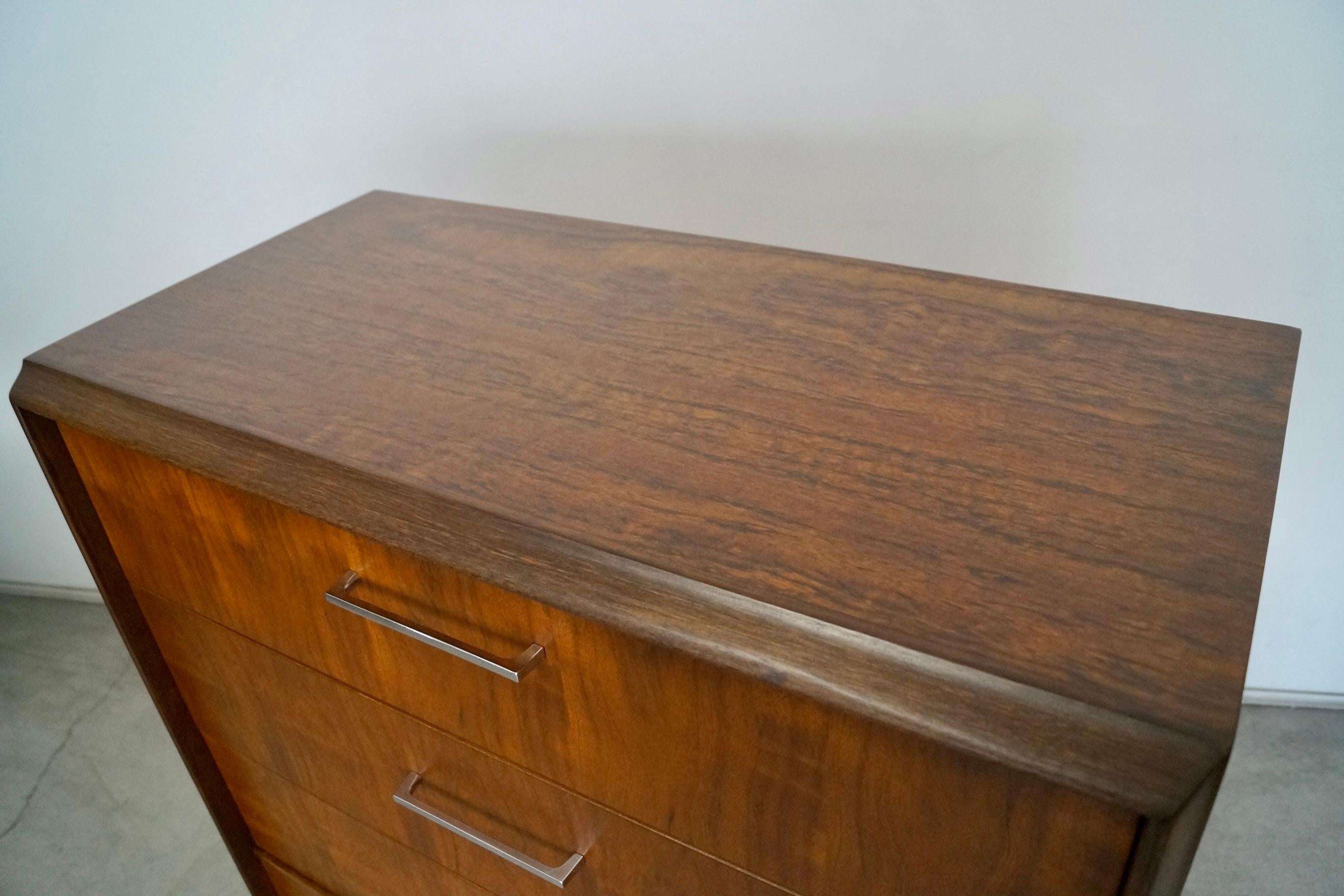 1960s Mid-Century Modern Highboy Dresser by Lane For Sale 4