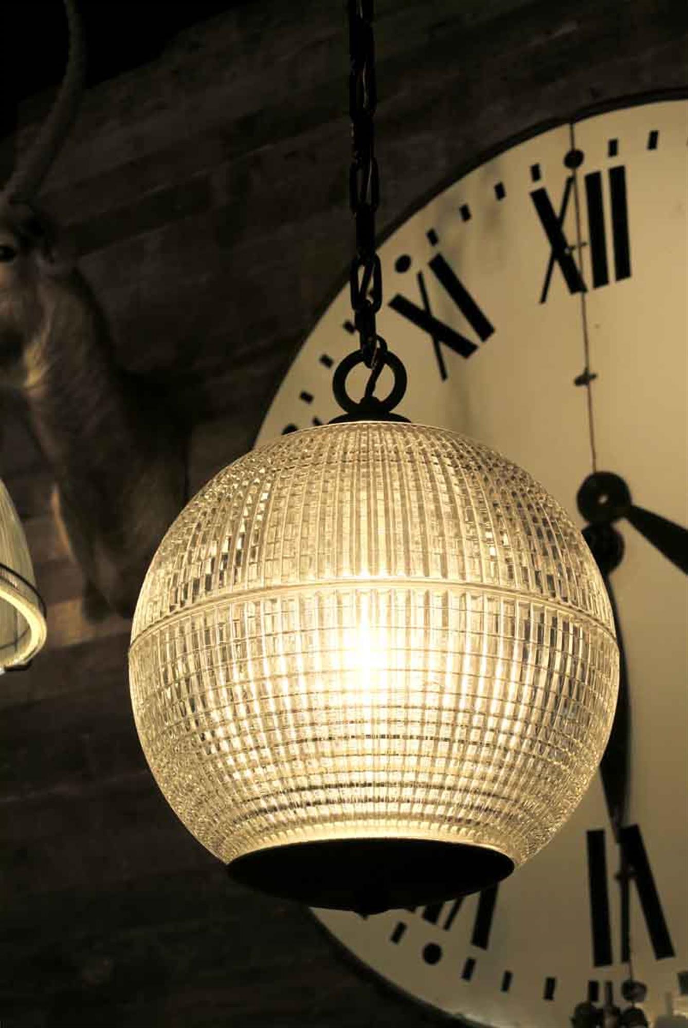 1950s paris street lamp pendant