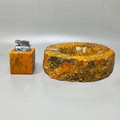 1960s Mid-Century Modern Italian Alabaster Smoking Set by Romano Bianchi