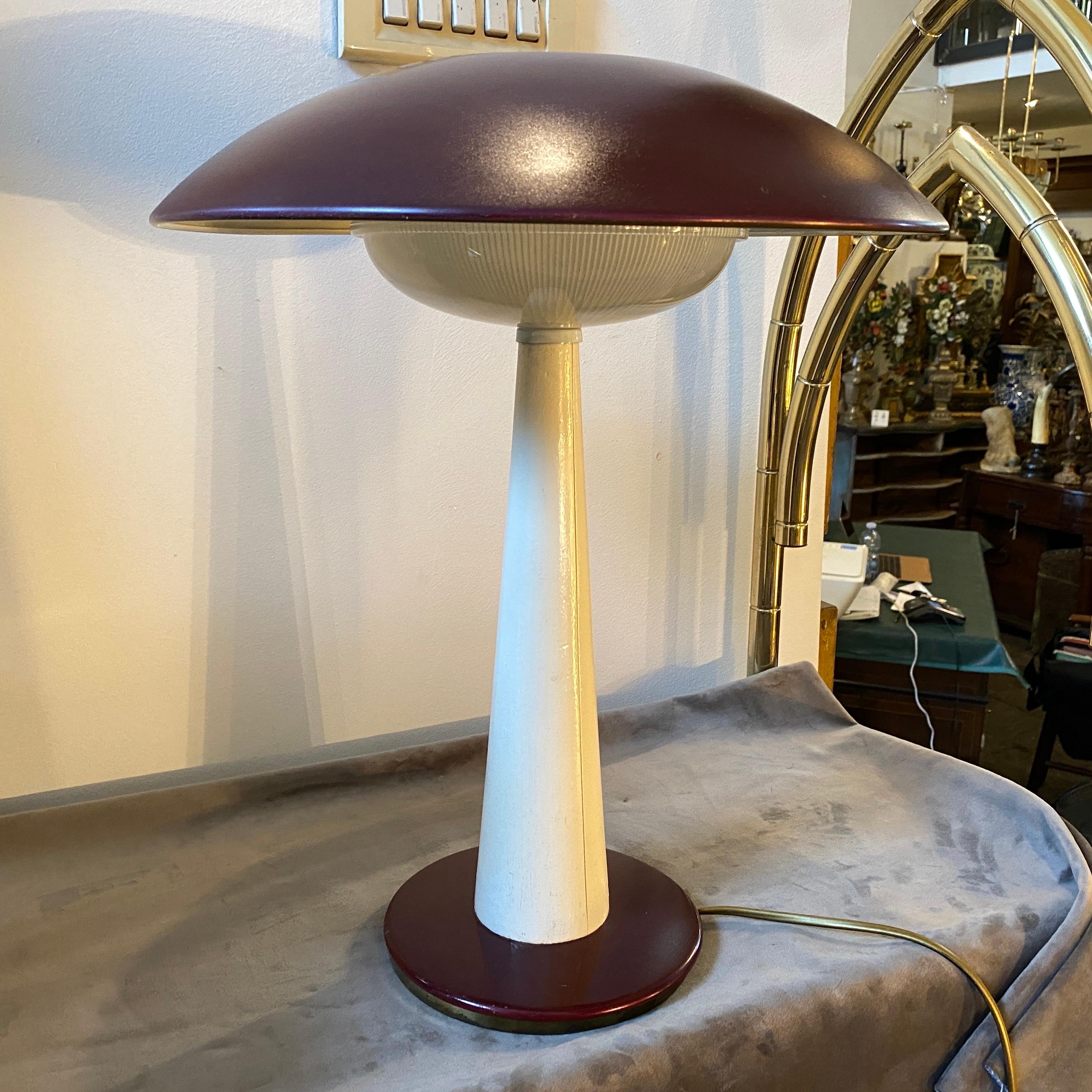 1960s Mid-Century Modern Italian Brass Table Lamp by Stilnovo 12