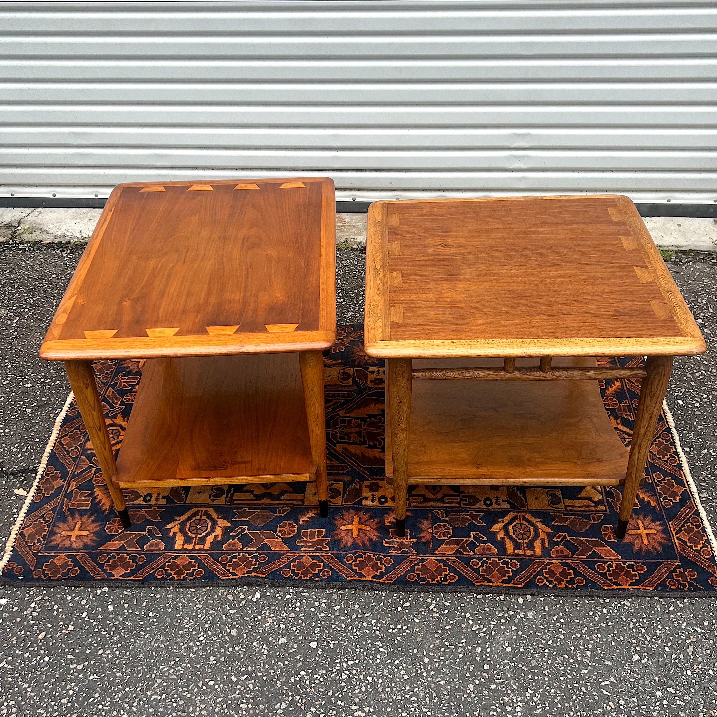 1960s Mid-Century Modern Lane Acclaim Side Tables, a Pair 4