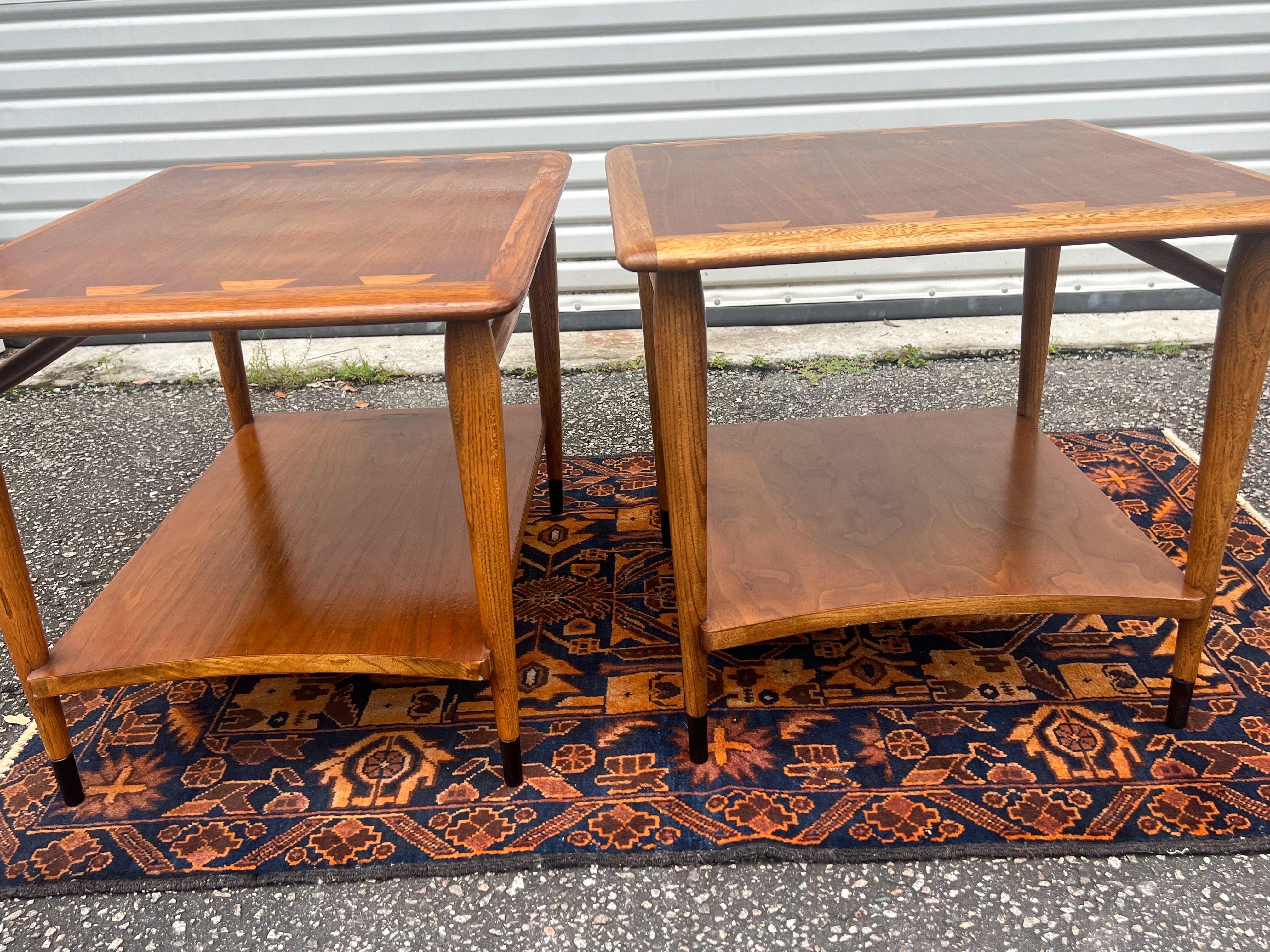 1960s Mid-Century Modern Lane Acclaim Side Tables, a Pair 7