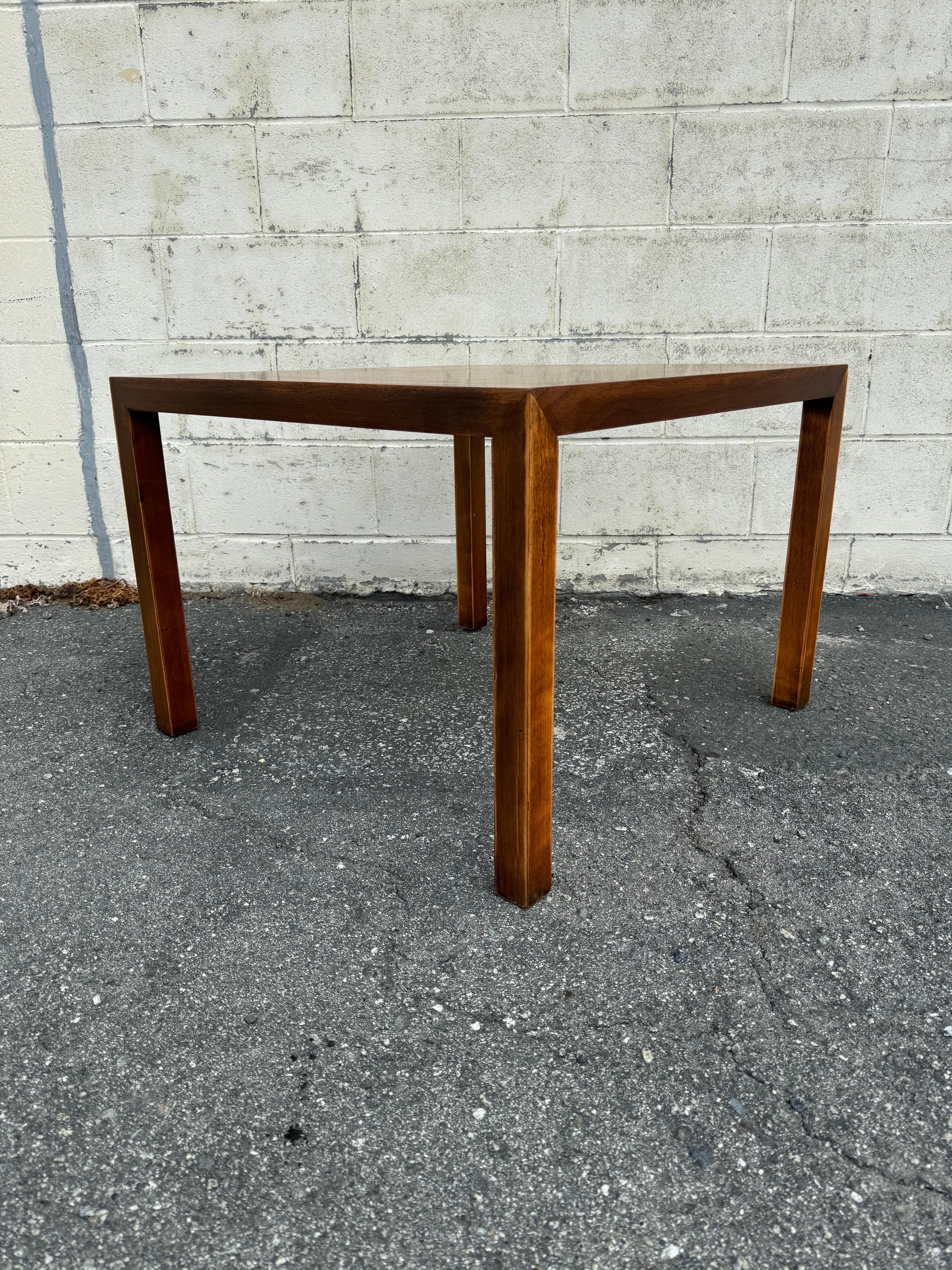Cool piece of 1960's American mid century modern furniture. Made By Lane Furniture in Alta Vista, Virginia. This coffee table is marked on the bottom with 