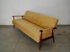 1960's Mid-Century Modern Leder & Nussbaum Sofa