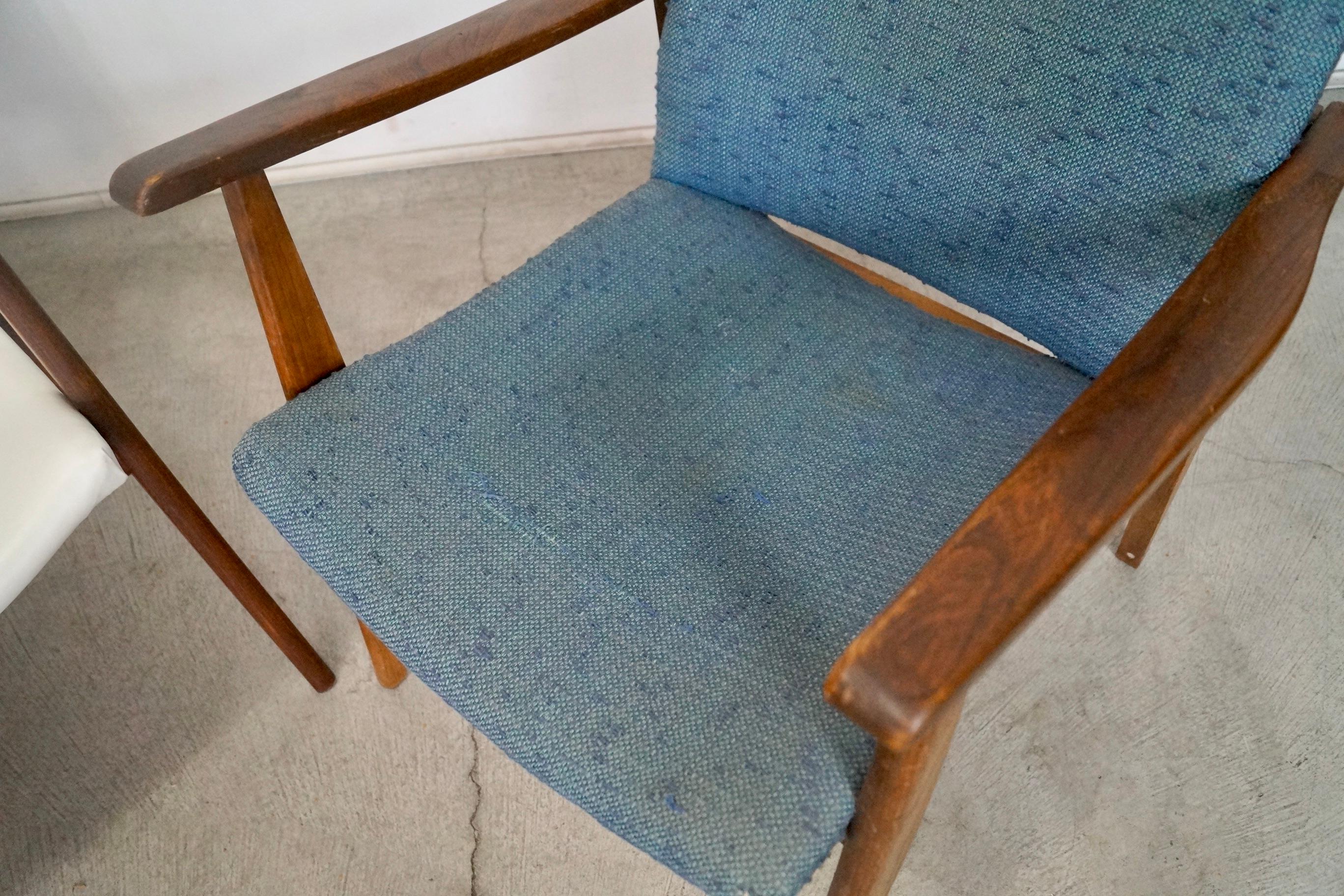 1960's Mid-Century Modern Lounge Armchairs - a Pair For Sale 9