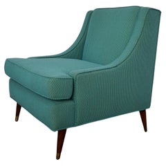 1960's Mid-Century Modern Lounge Chair in Knoll Fabric