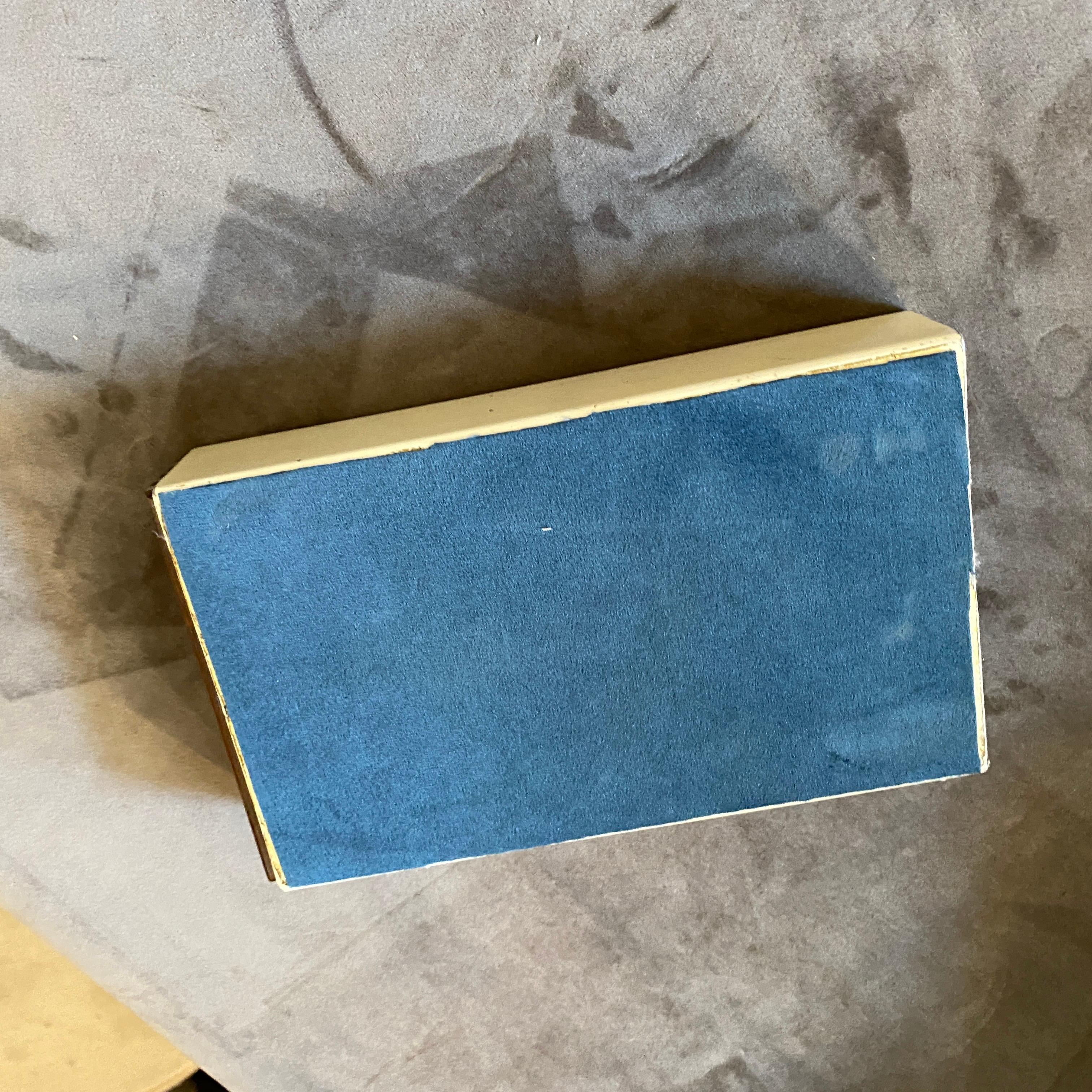 Metal 1960s Mid-Century Modern Piero Fornasetti Cigarette Box