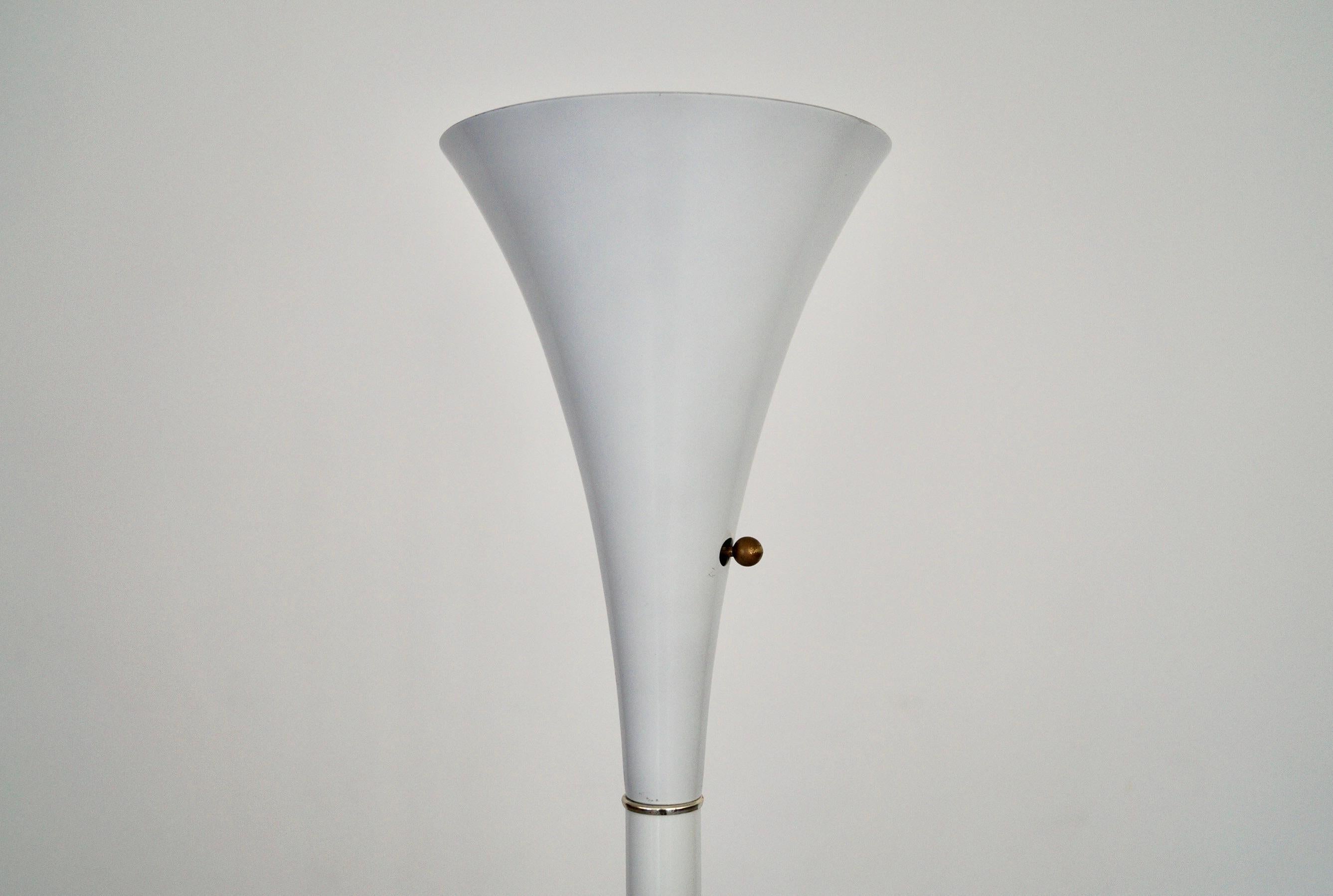 1960's Mid-Century Modern Plymouth Harlee Trumpet Floor Lamp For Sale 1