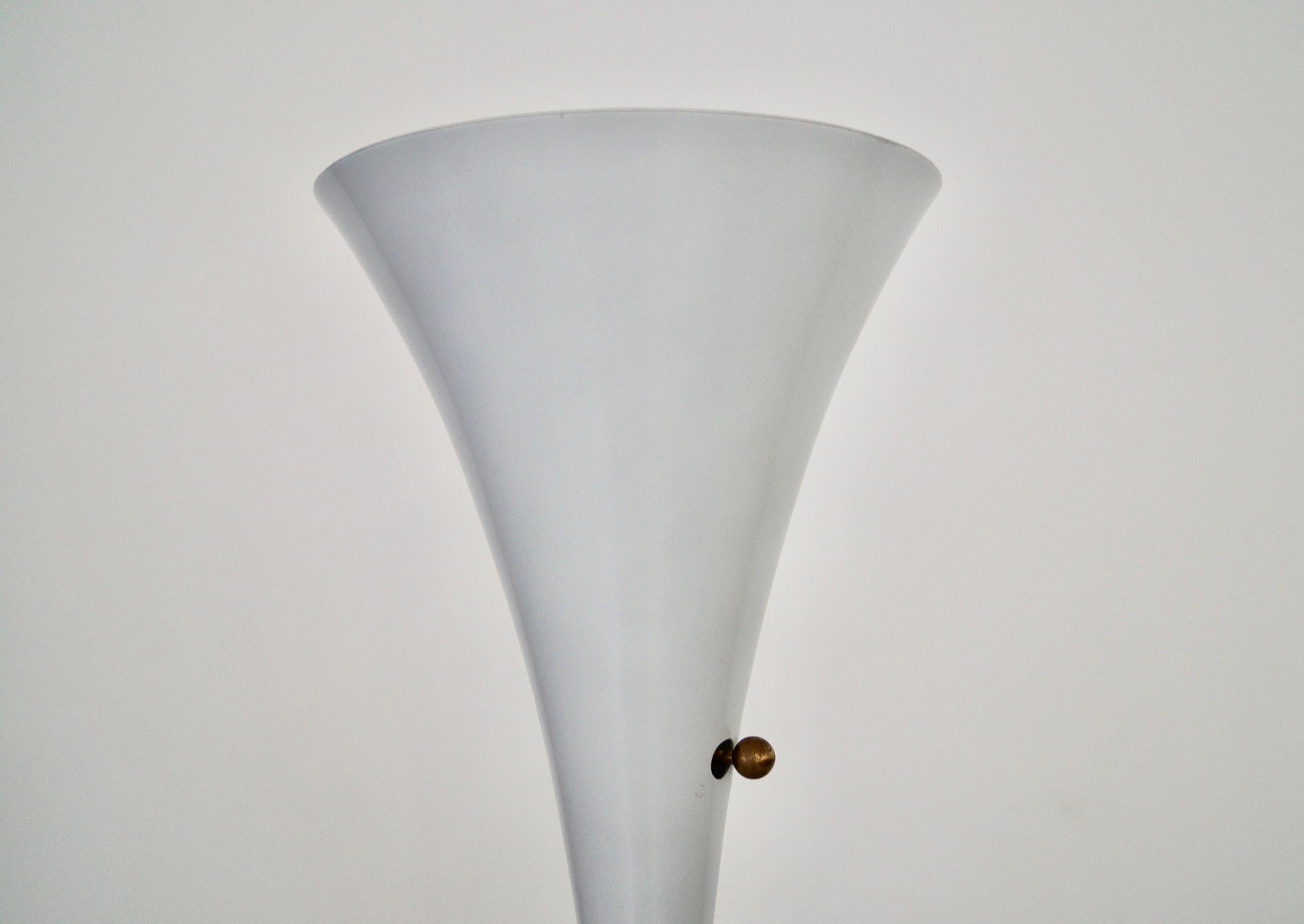 1960's Mid-Century Modern Plymouth Harlee Trumpet Floor Lamp For Sale 3