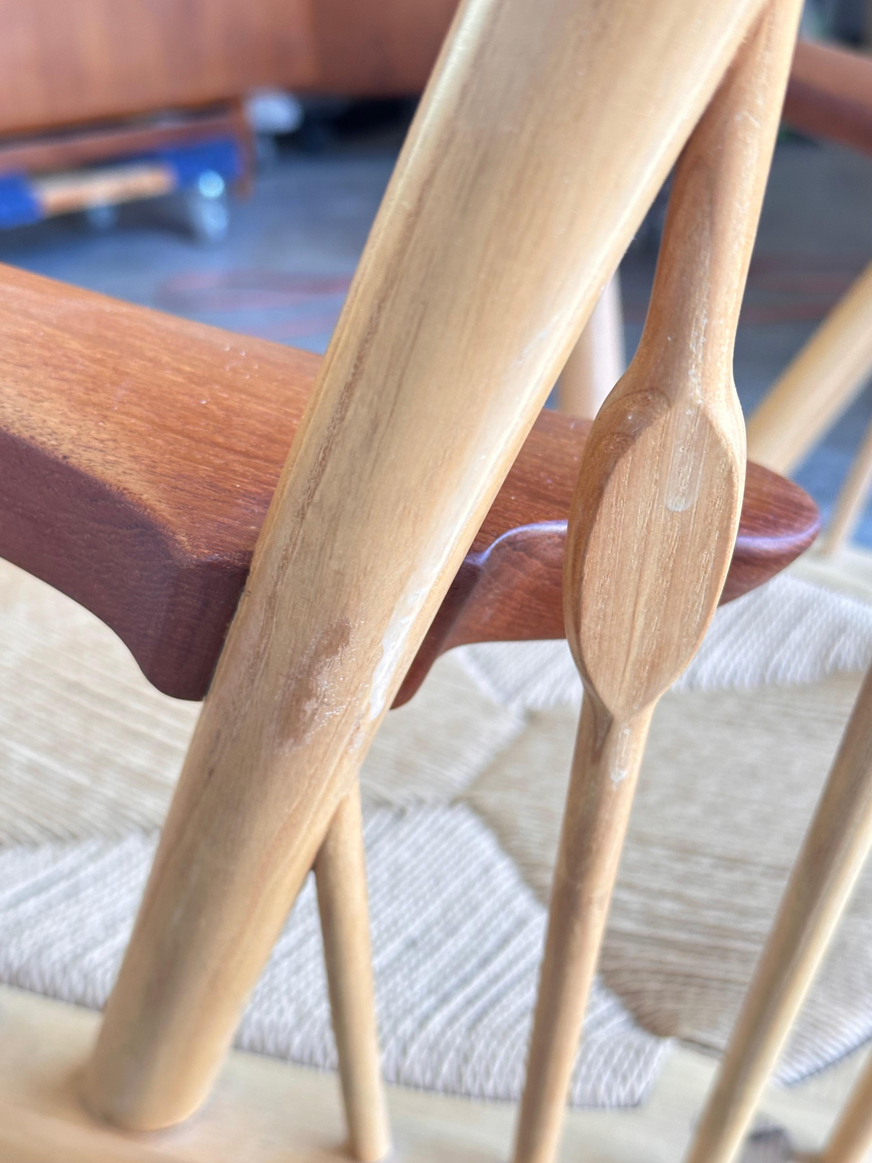 1960s Mid-Century Modern PP550 ‘ Peacock Chair by  Hans Wegner for Johannes Hans 5
