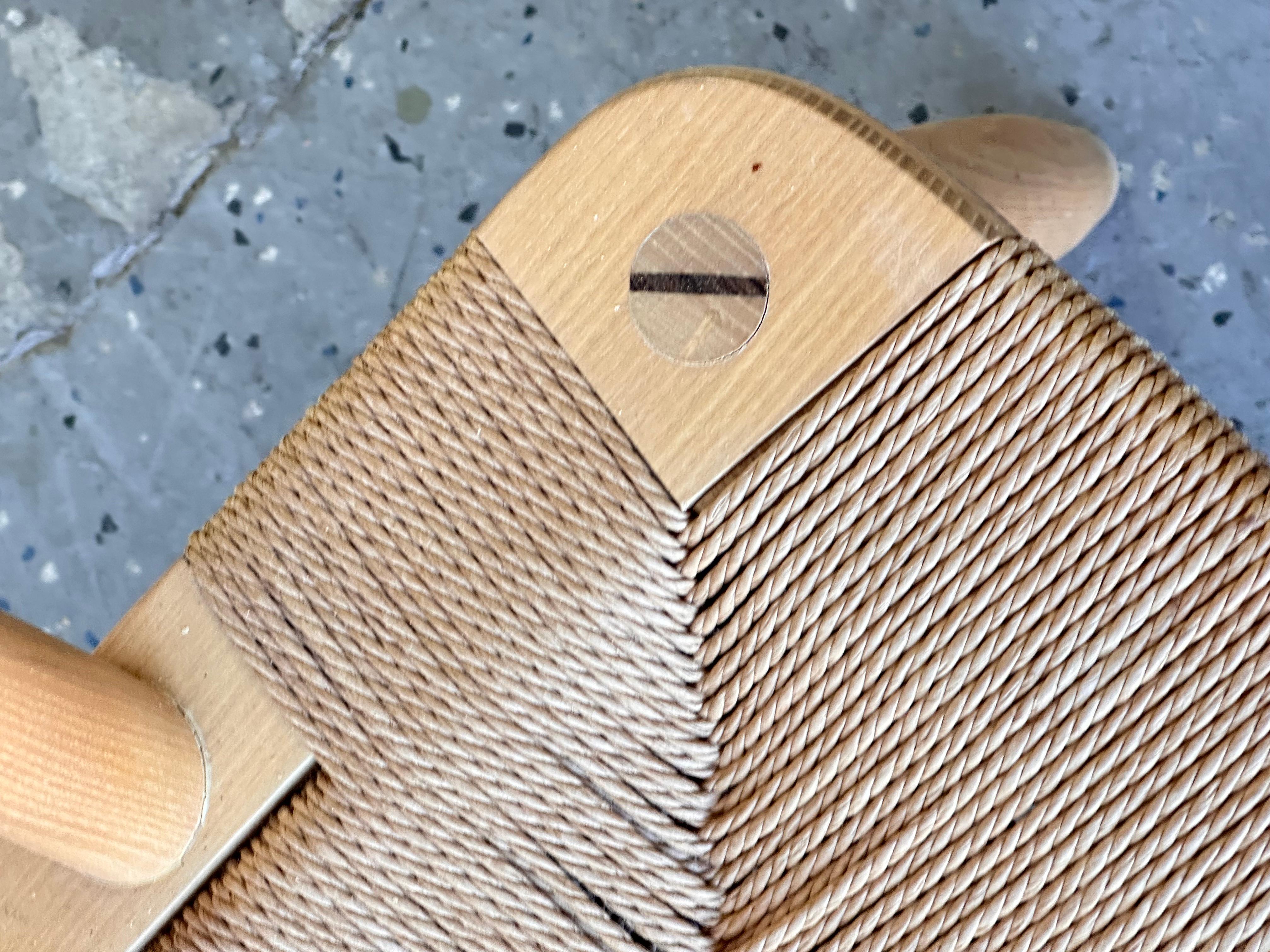 1960s Mid-Century Modern Pp550 Peacock Chair by Hans Wegner for Johannes Hans 7