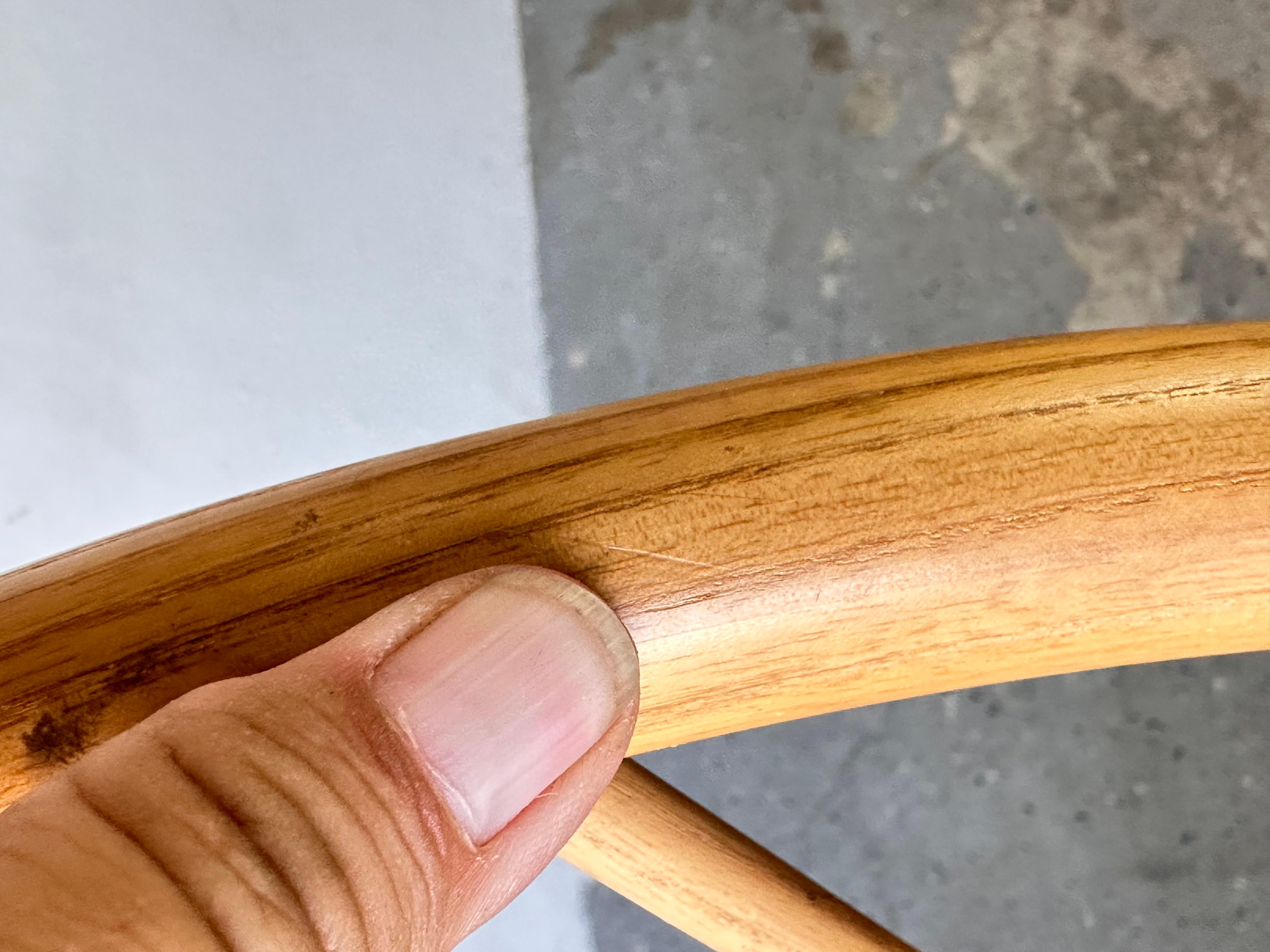 1960s Mid-Century Modern Pp550 Peacock Chair by Hans Wegner for Johannes Hans 9