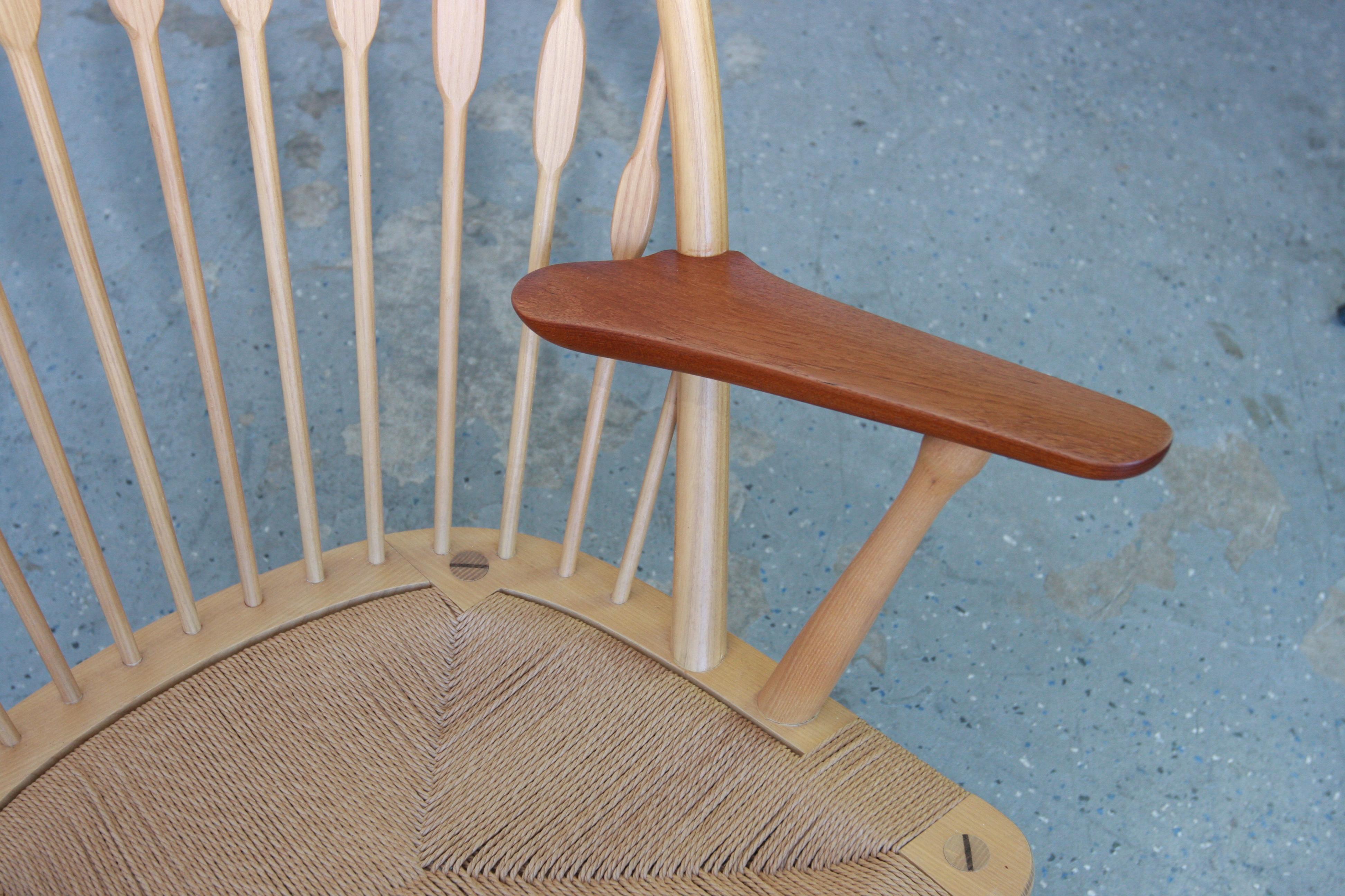 1960s Mid-Century Modern Pp550 Peacock Chair by Hans Wegner for Johannes Hans 13