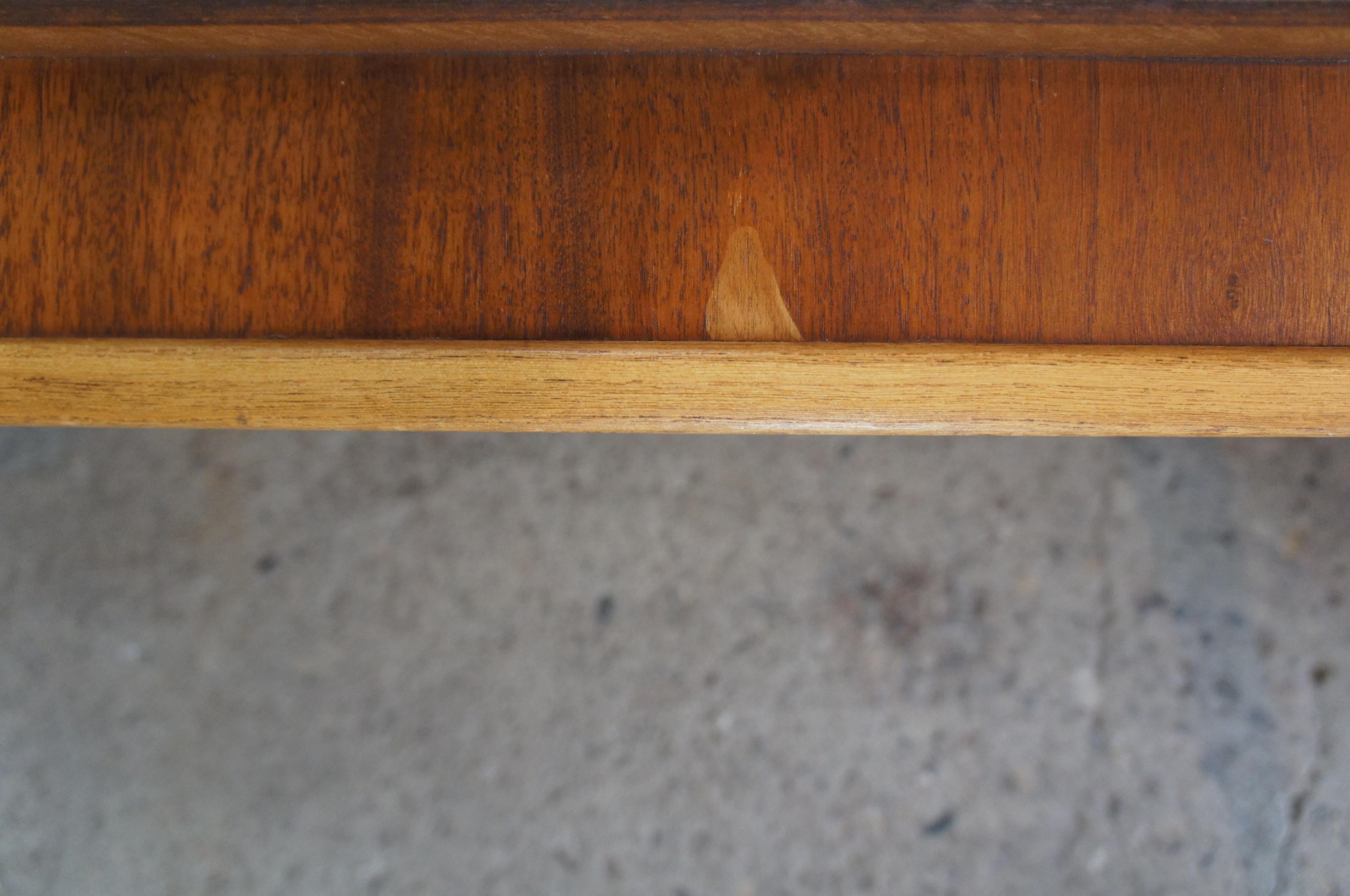 1960s Mid-Century Modern Rectangular Lane Coffee Cocktail Table Danish MCM 3