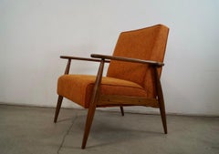 Lounge-Sessel im Mid-Century-Modern-Stil aus den 1960er Jahren, restauriert und neu gepolstert, von Knoll