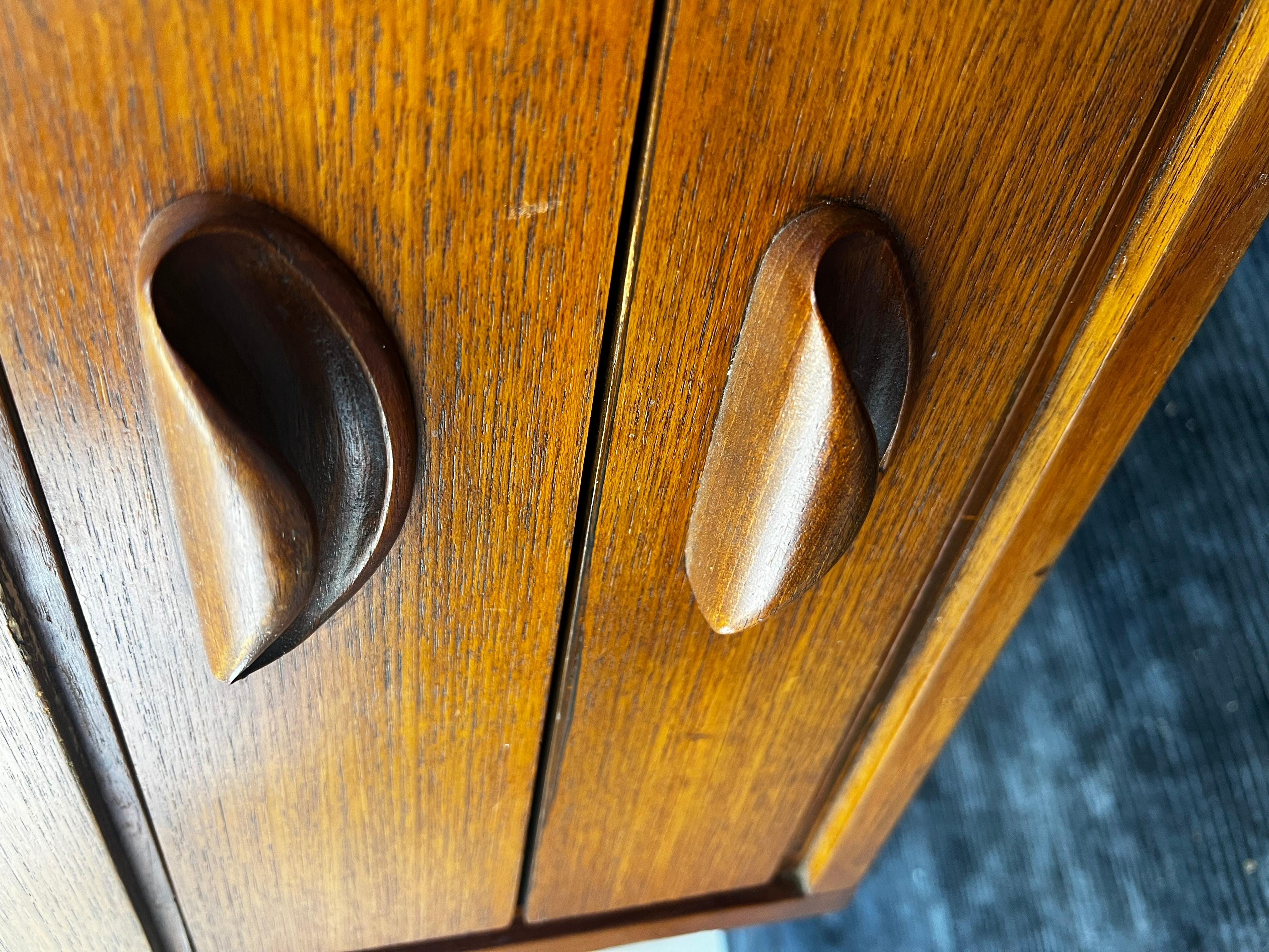 1960’s Mid-Century Modern Scandinavian Executive Teak Desk 3