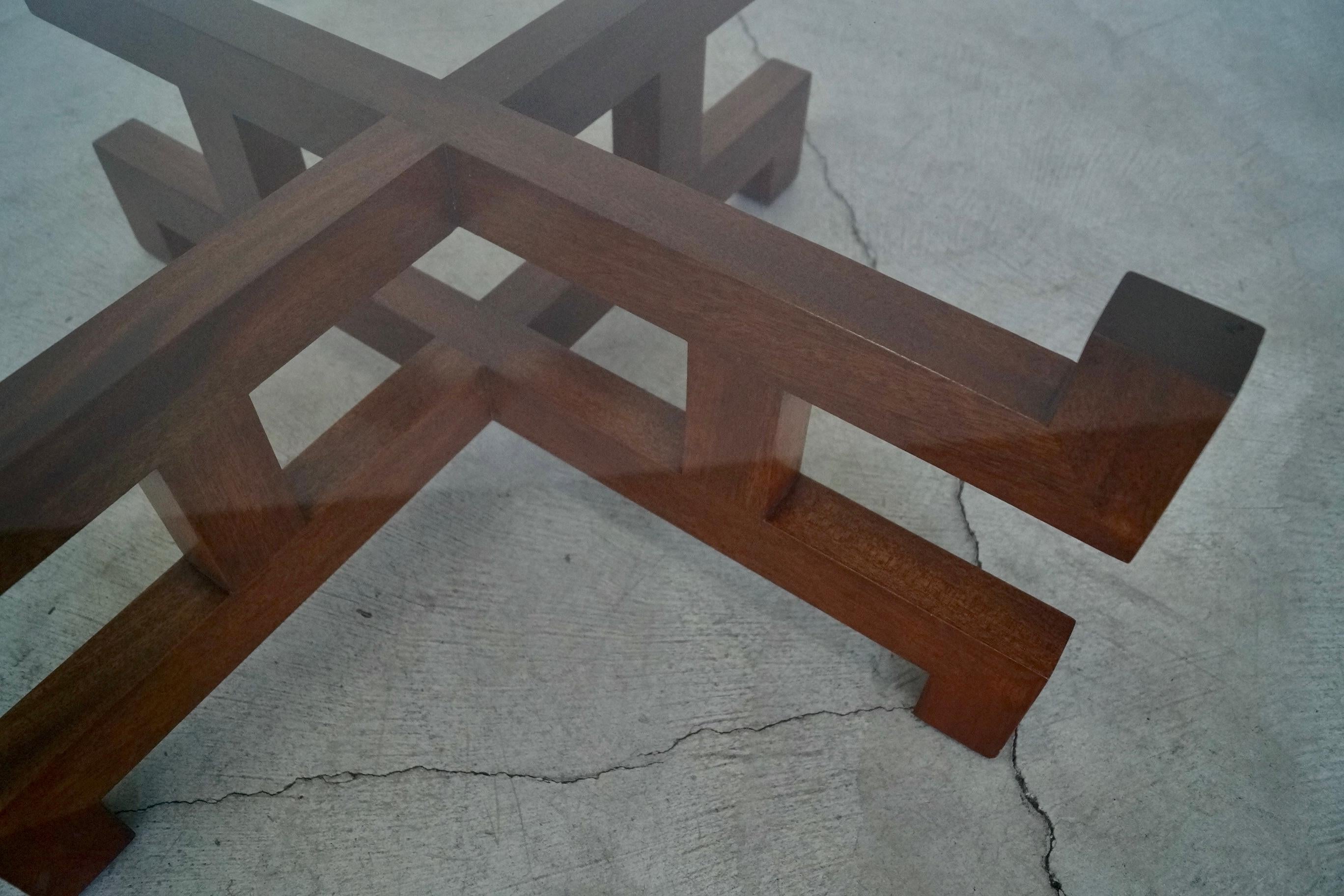 1960's Mid-Century Modern Sculptural Coffee Table For Sale 3