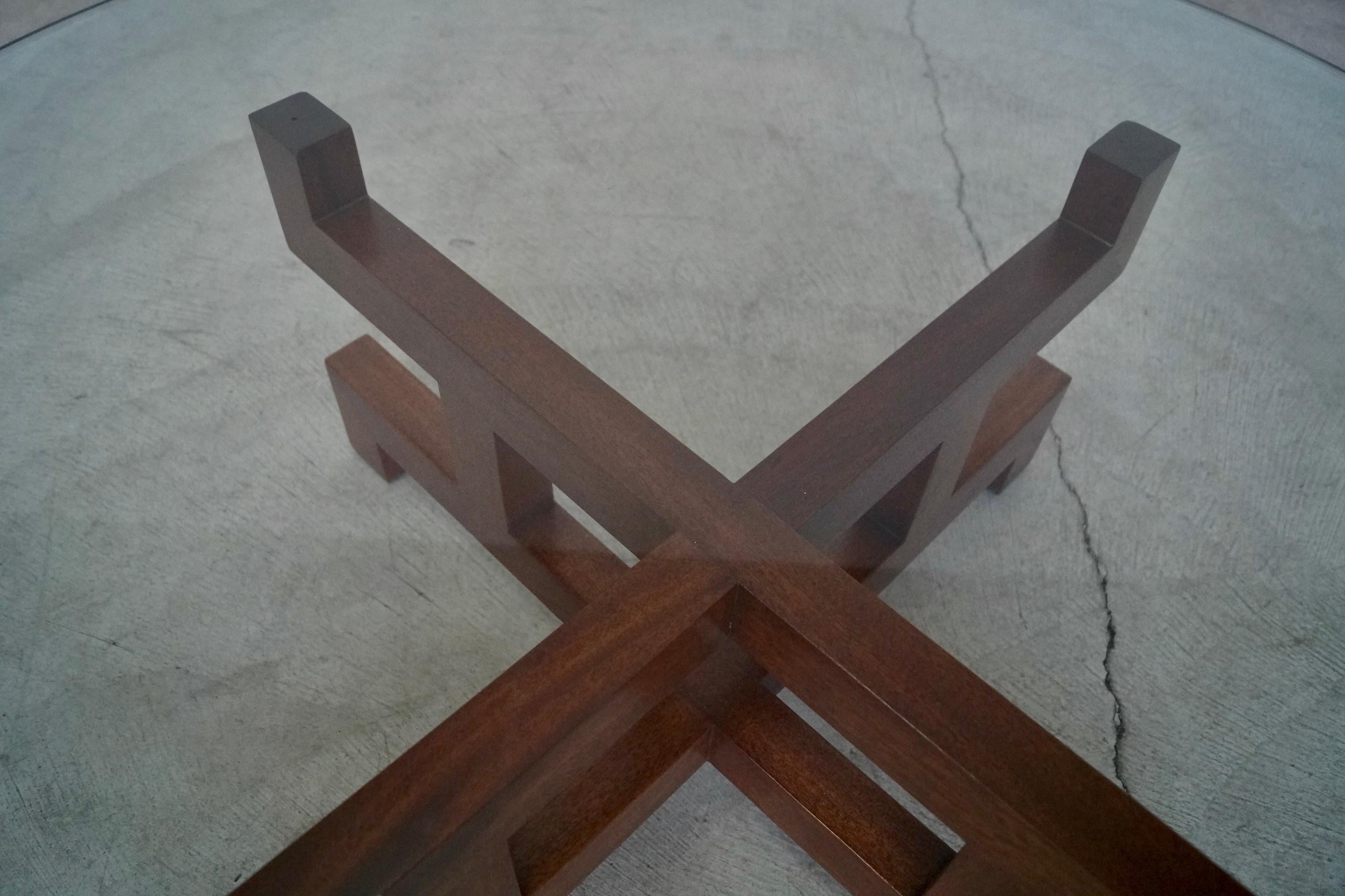 1960's Mid-Century Modern Sculptural Coffee Table For Sale 4
