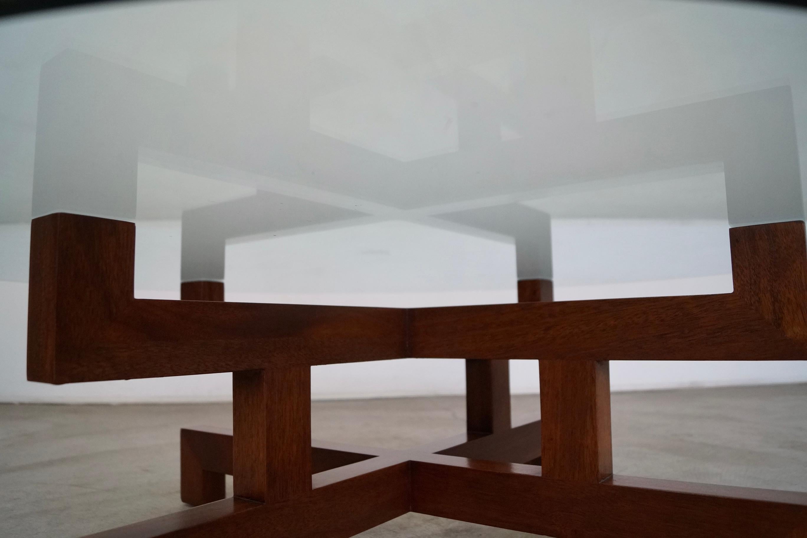 Table basse sculpturale Mid-Century Modern des années 1960 en vente 10
