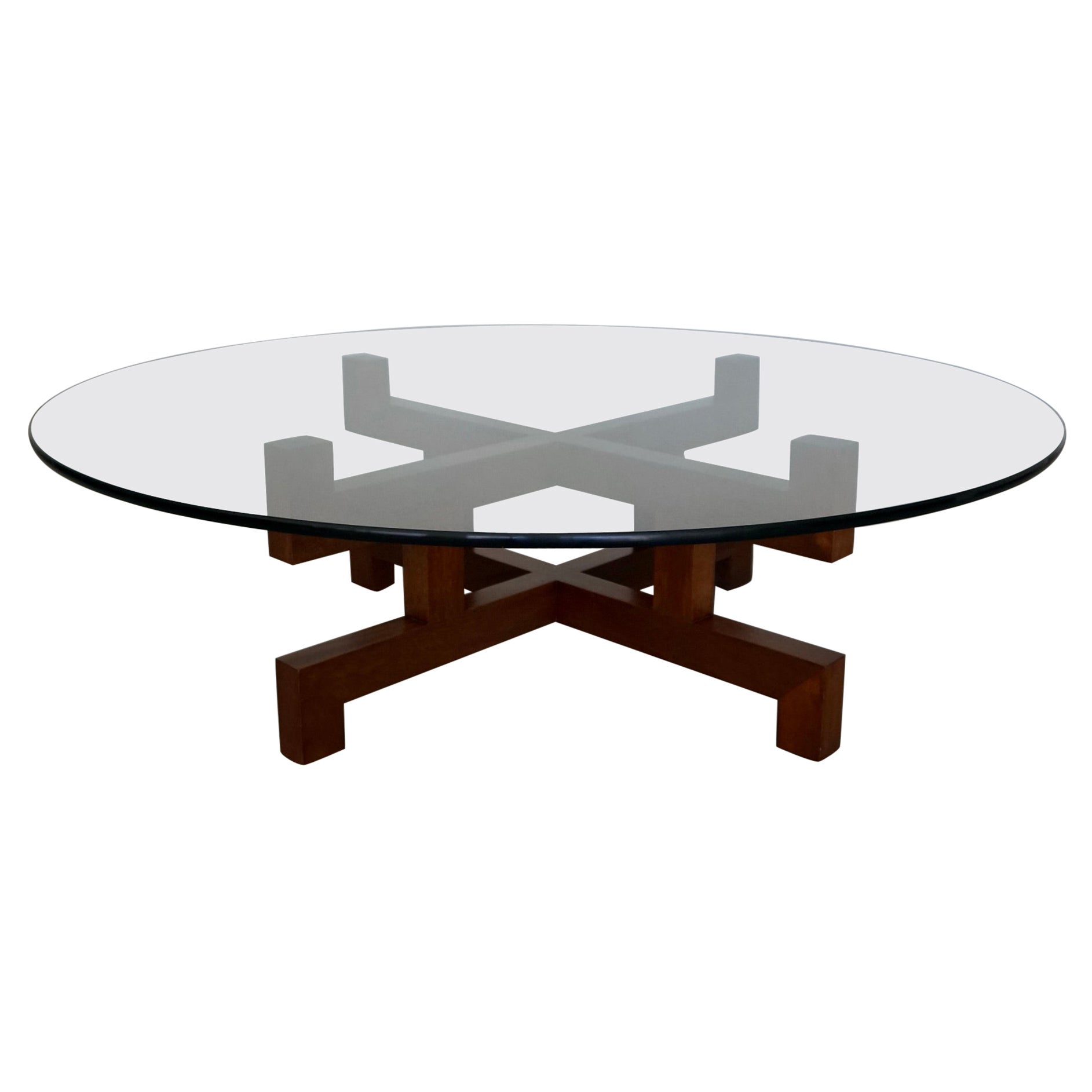 1960's Mid-Century Modern Sculptural Coffee Table