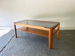1960’s mid century modern solid teak coffee table by Myer