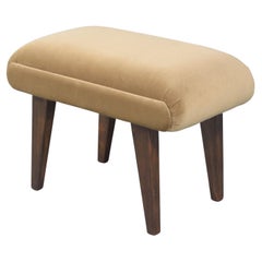 1960s Mid-Century Modern Stool: Vintage Craftsmanship Meets Modern Comfort
