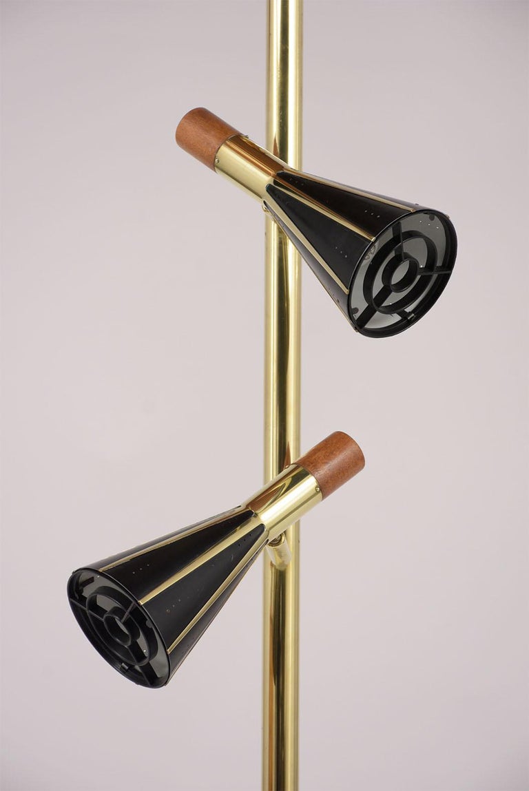 1960s Mid-Century Modern Style Double Shade Floor Lamp For ...