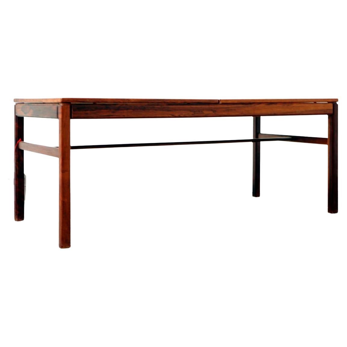 Swedish MidCentury Modern Narrow Coffee Table at 1stDibs