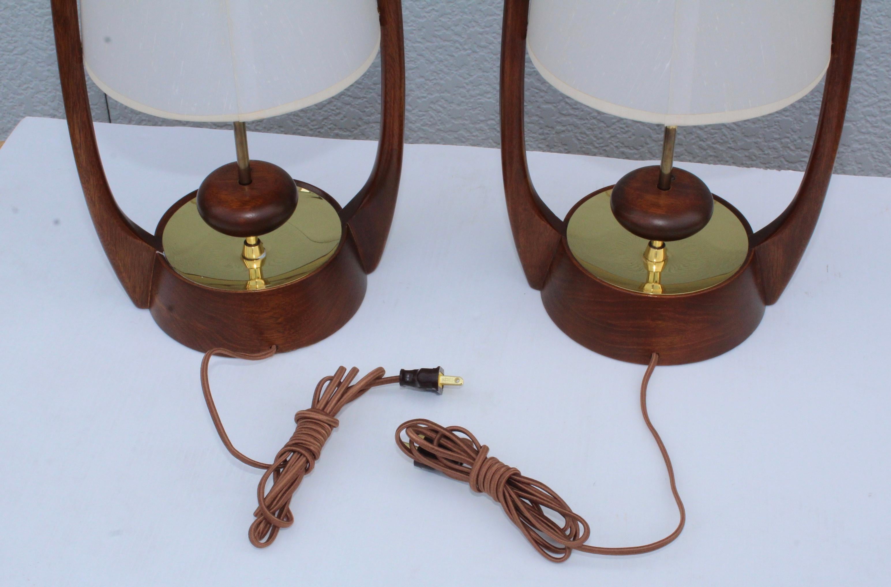 1960s Mid-Century Modern Table Lamps by Modeline 5