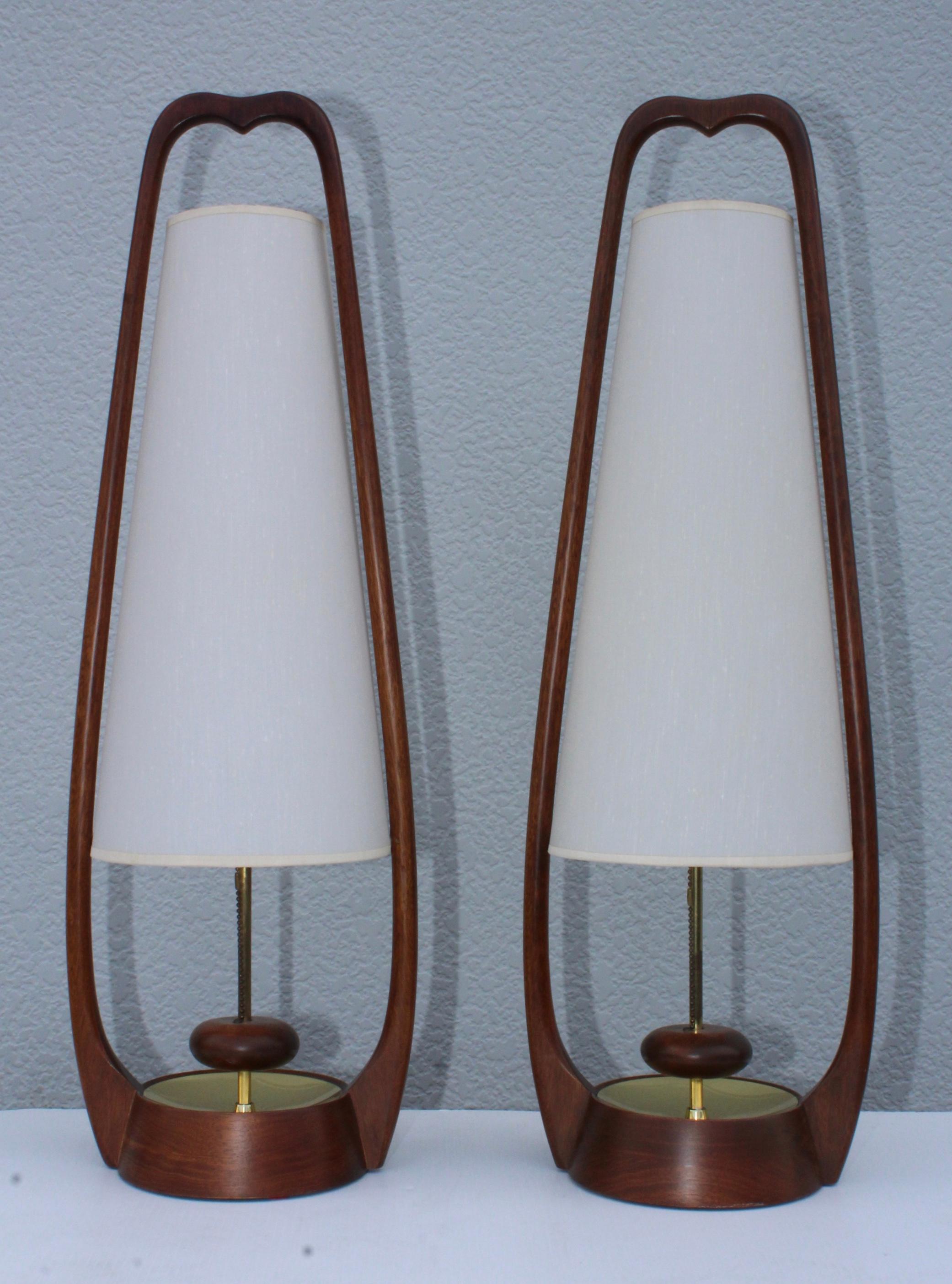 1960s Mid-Century Modern Table Lamps by Modeline 2