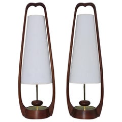 1960s Mid-Century Modern Table Lamps by Modeline