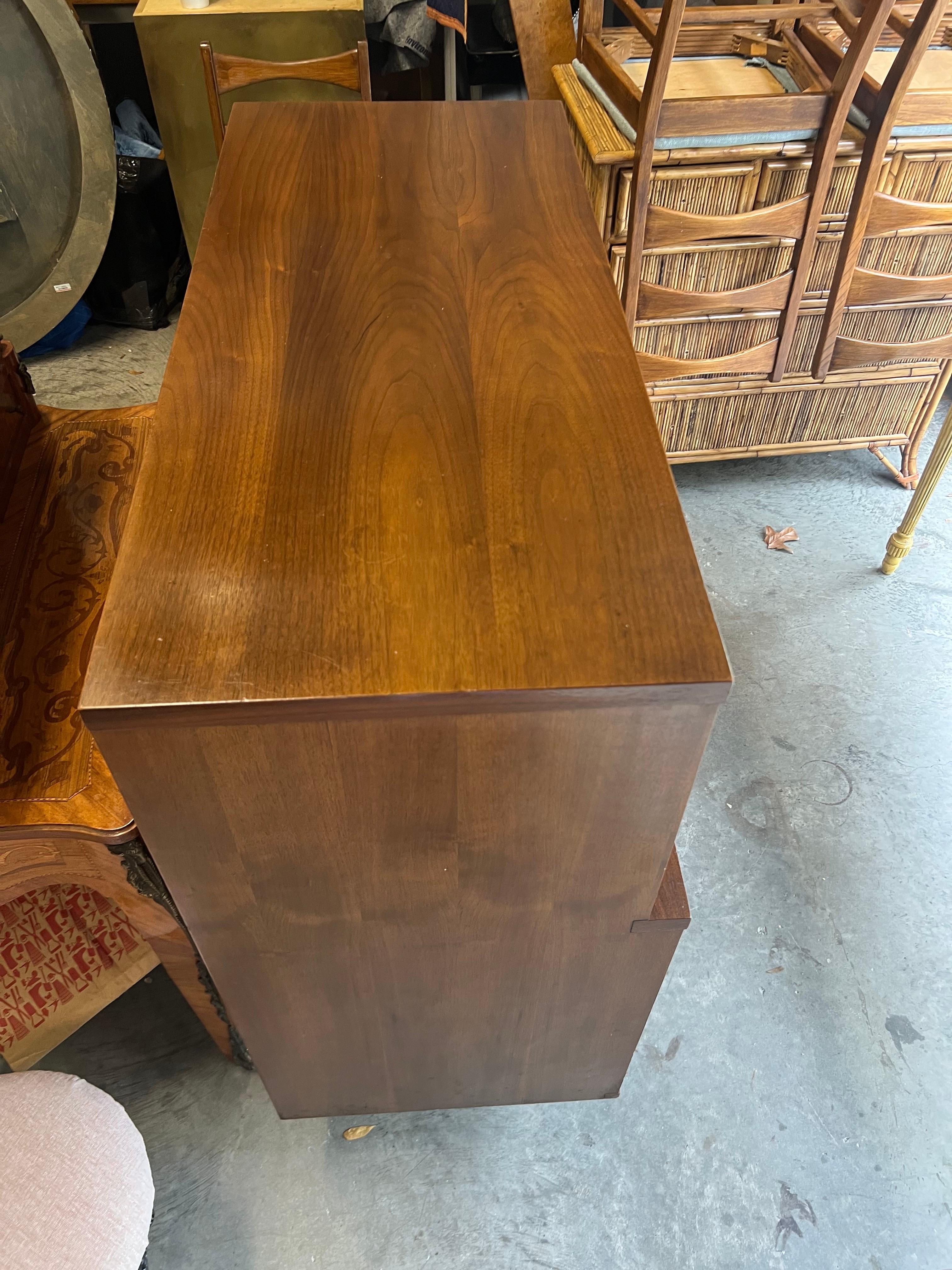 20th Century 1960s Mid-Century Modern Tableau Highboy Dresser by Kent Coffey For Sale