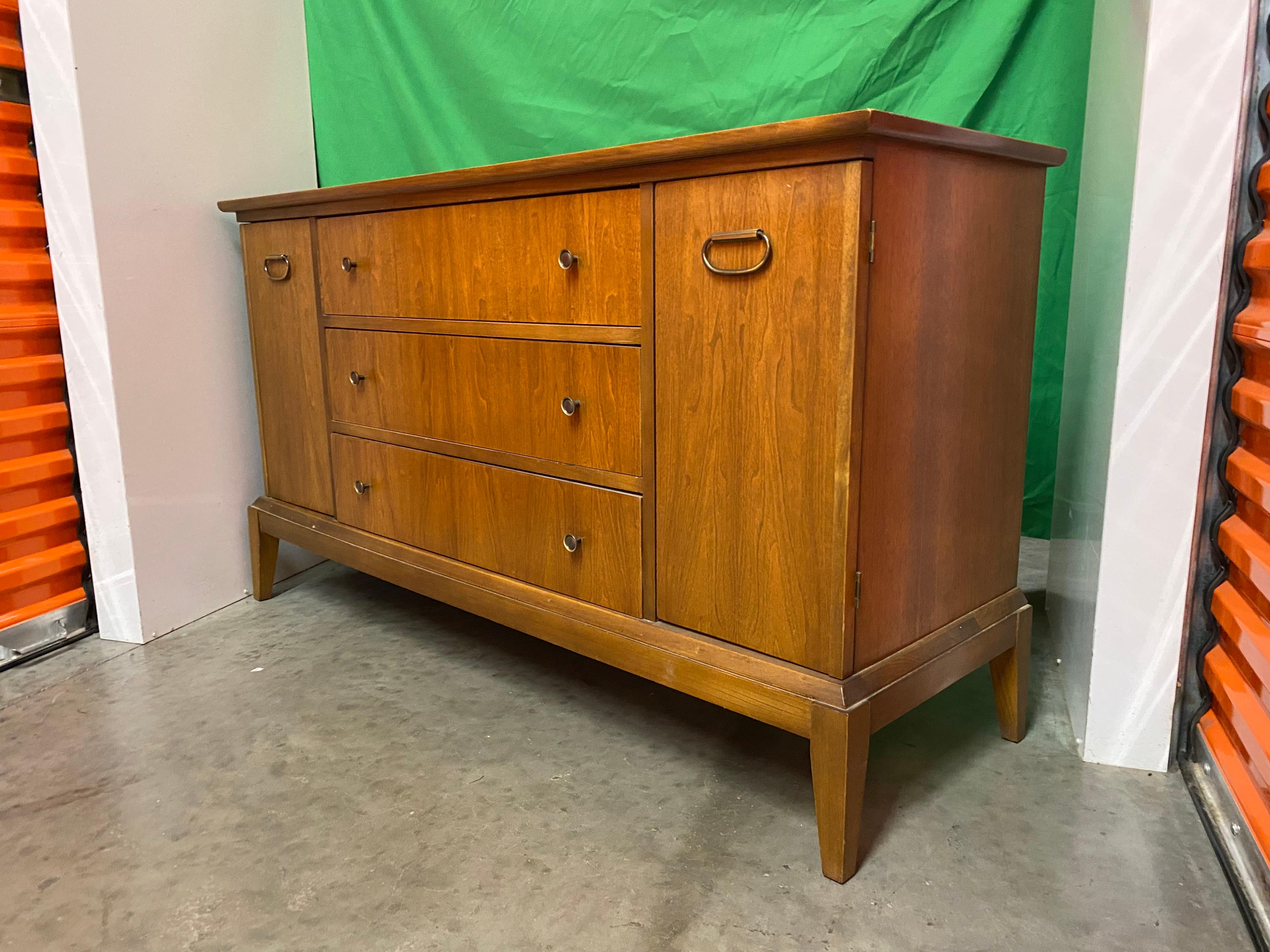 Wood 1960s Mid-Century Modern Teak Sideboard