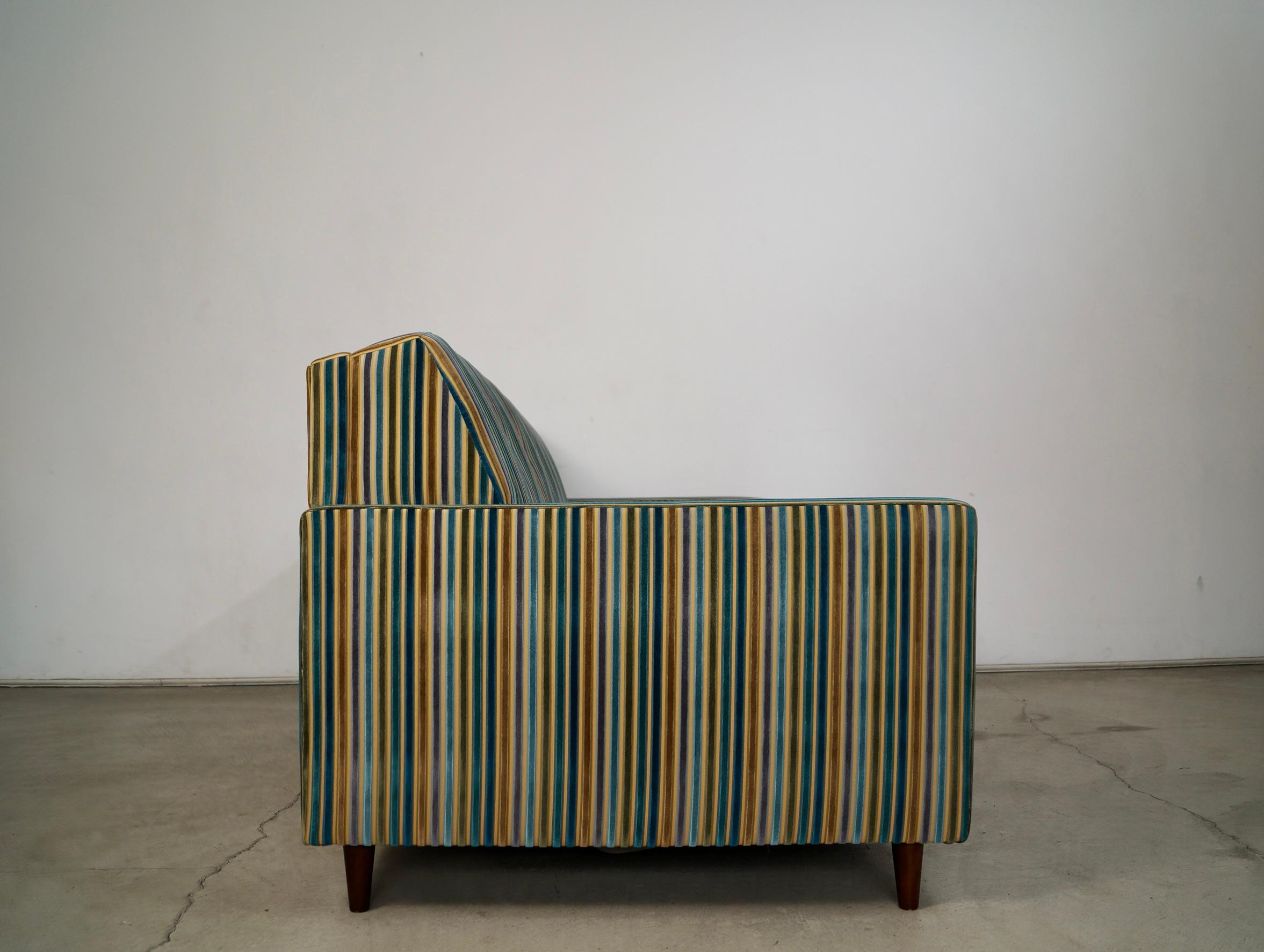 Divano Queen in velluto di metà secolo moderno degli anni '60  Letto in vendita 6