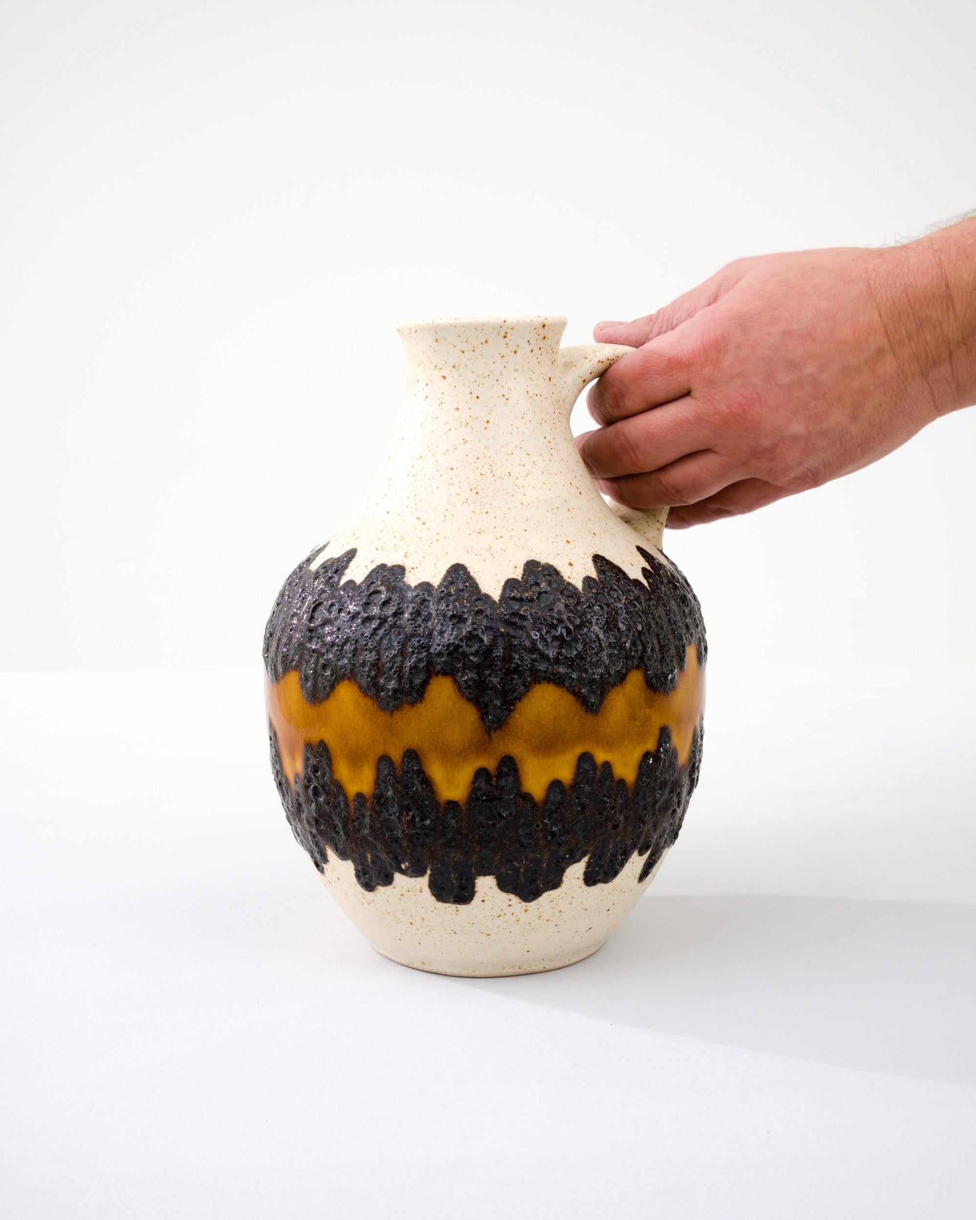 1960s Mid-Century Modern W. Germany Ceramic Jar 1