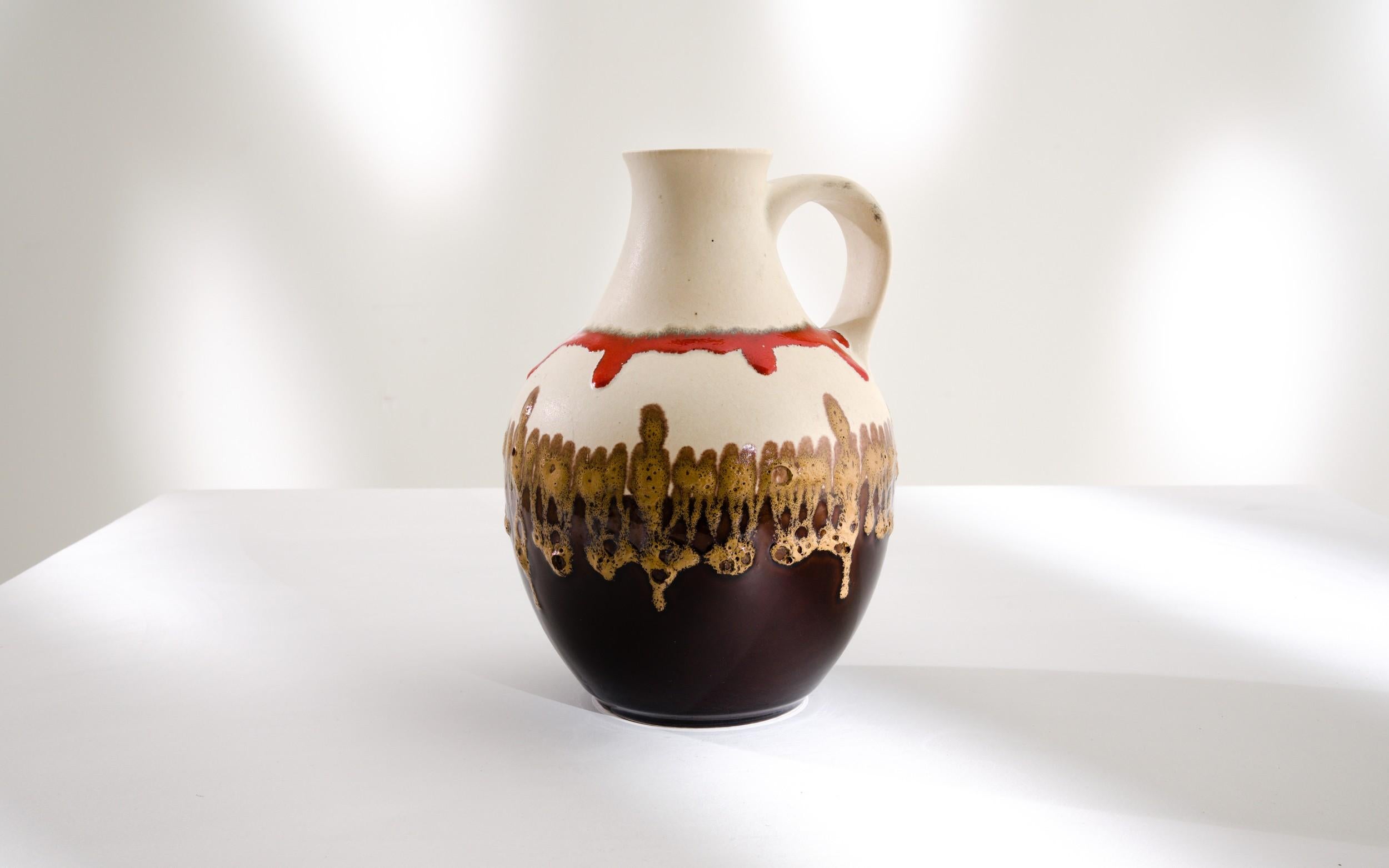 1960s Mid-Century Modern W. Germany Ceramic Jar 3