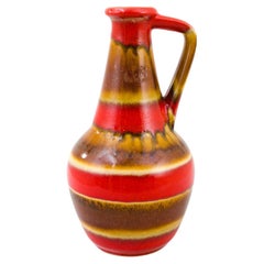 Vintage 1960s Mid-Century Modern W. Germany Ceramic Jar