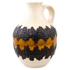 Vintage 1960s Mid-Century Modern W. Germany Ceramic Jar