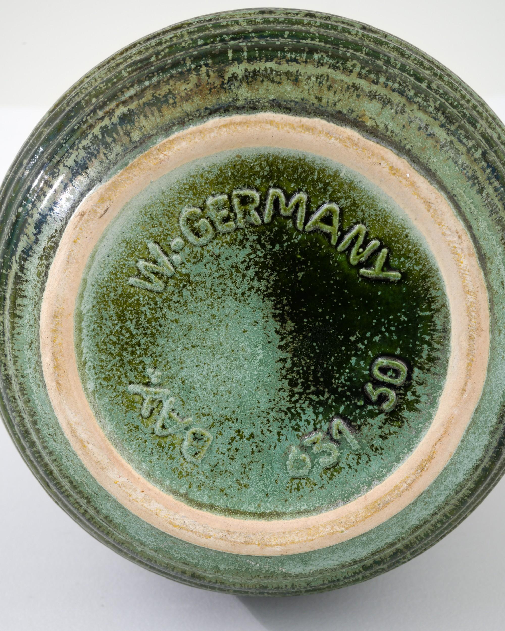1960s Mid-Century Modern W. Germany Ceramic Pitcher For Sale 6