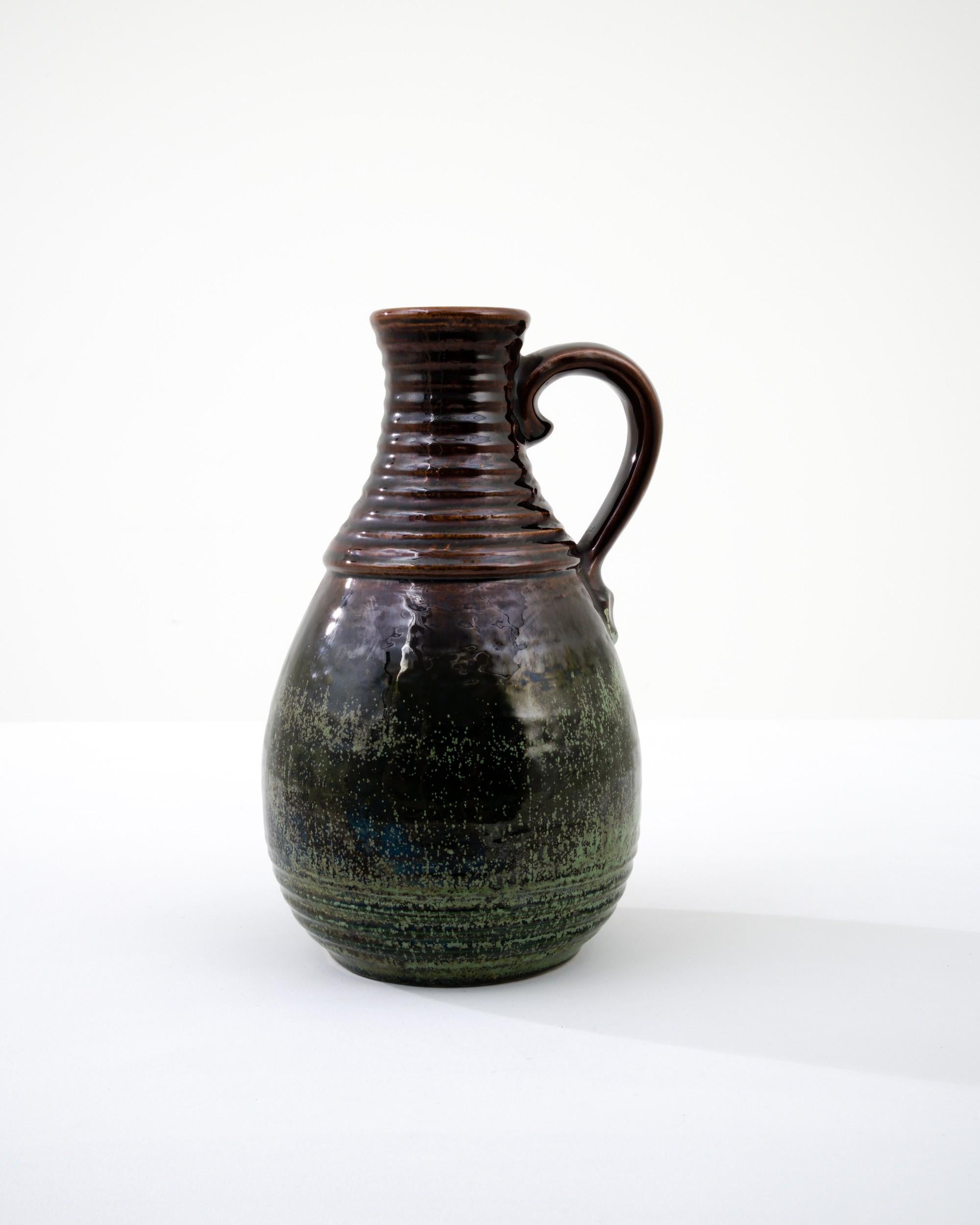 Mid-20th Century 1960s Mid-Century Modern W. Germany Ceramic Pitcher For Sale