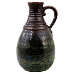 Brocca in ceramica W. Germany della metà del secolo scorso