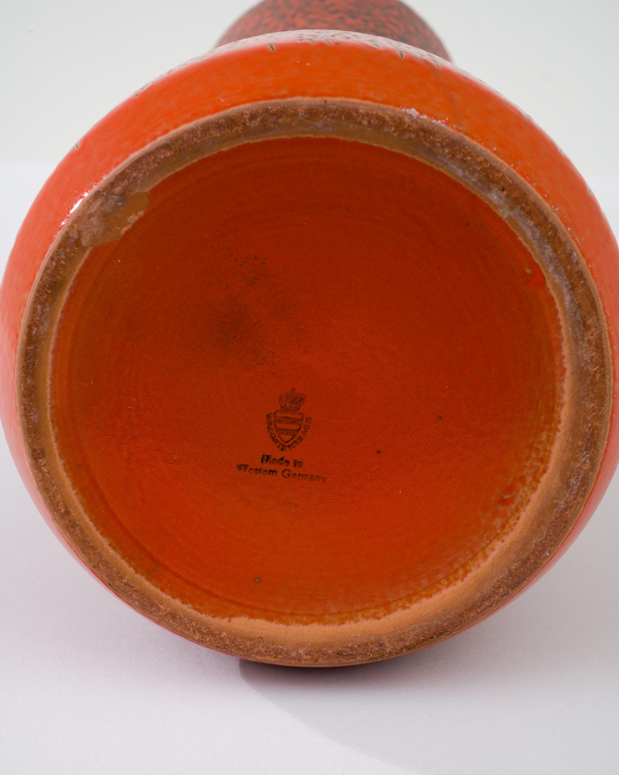 1960s Mid-Century Modern W. Germany Ceramic Vase For Sale 6