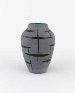 Jarrón de cerámica moderno de mediados de siglo de 1960 de Alemania Occidental