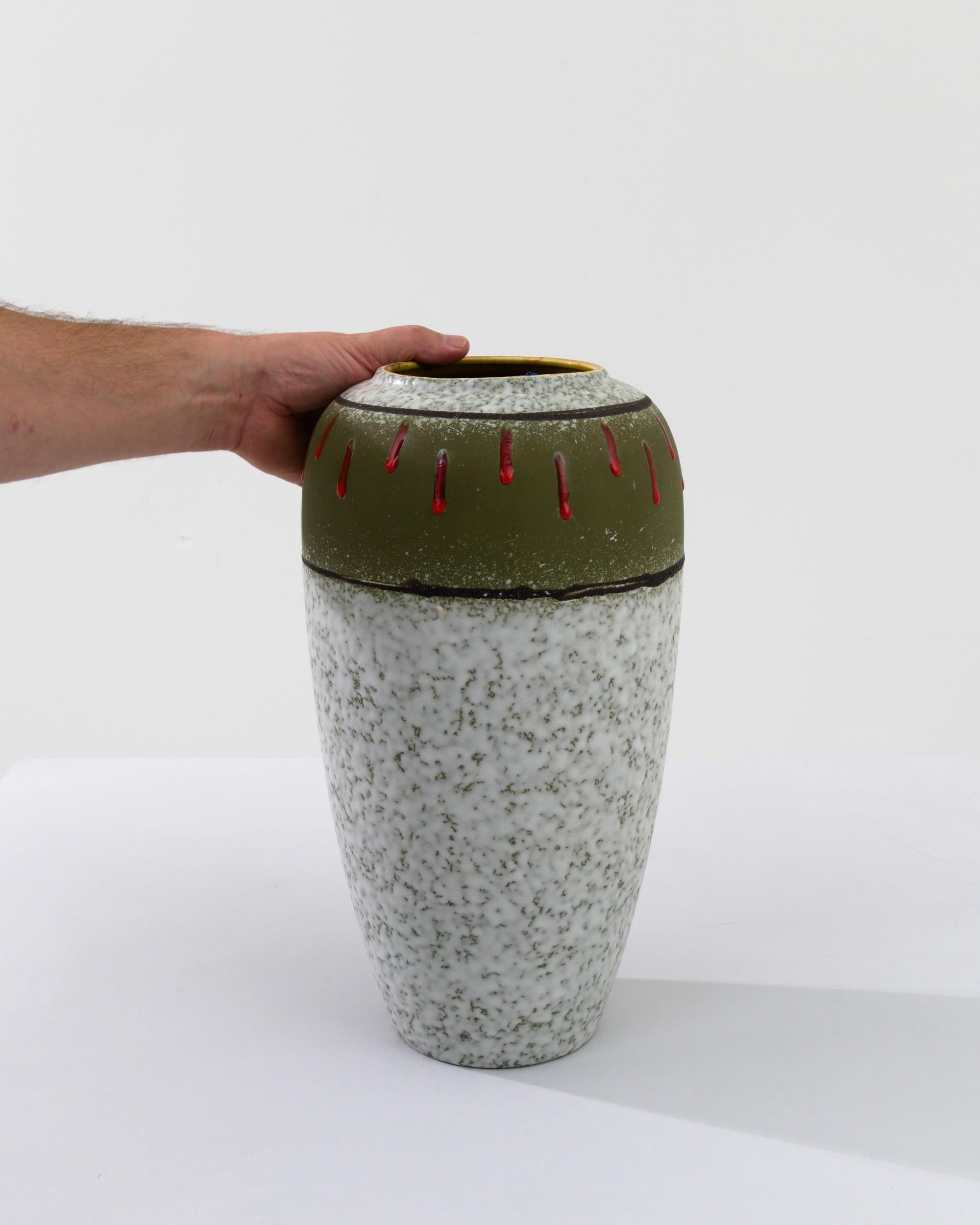 20th Century 1960s Mid-Century Modern W. Germany Ceramic Vase For Sale
