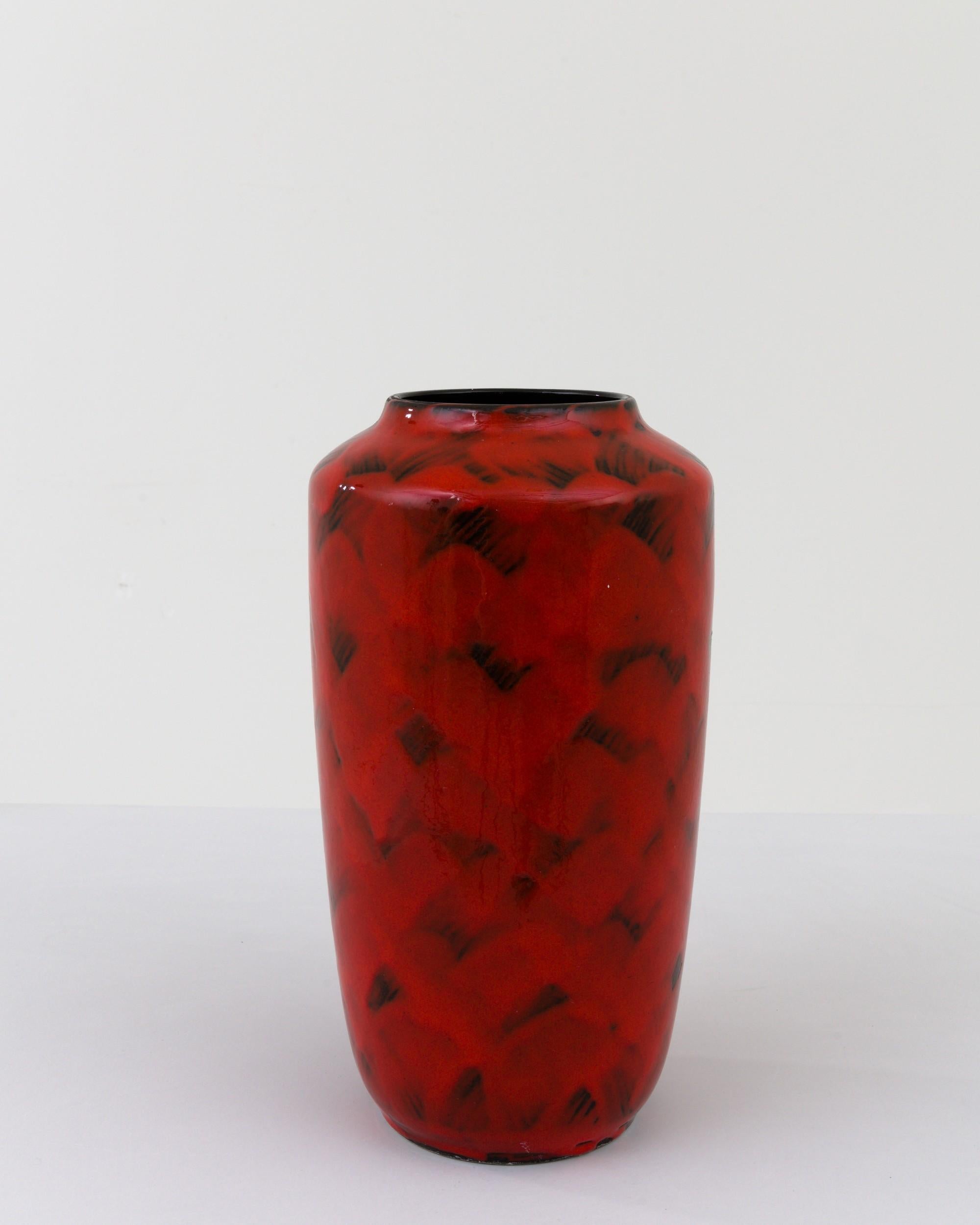 20th Century 1960s Mid-Century Modern W. Germany Ceramic Vase For Sale