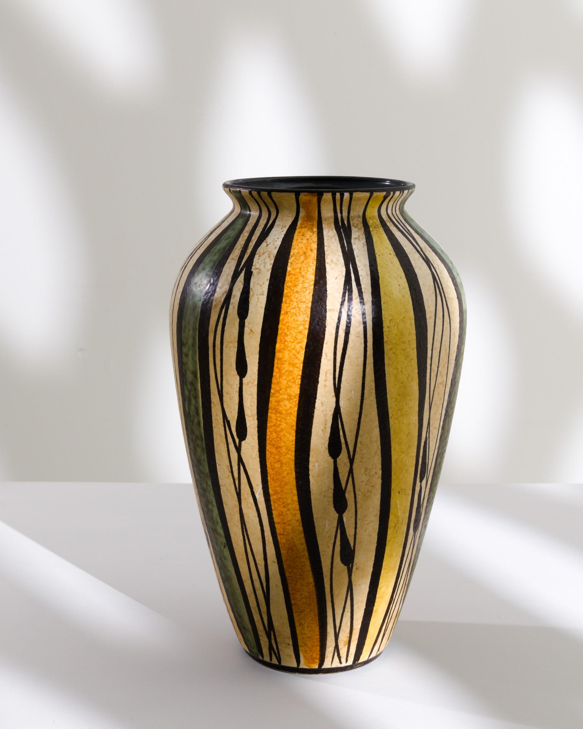1960s Mid-Century Modern W. Germany Ceramic Vase 2